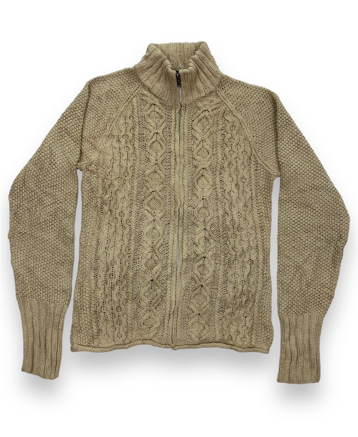 Designer × Japanese Brand Jusqua Cable Knit Sweater Size XS / US 0-2 / IT 36-38 - 1 Thumbnail