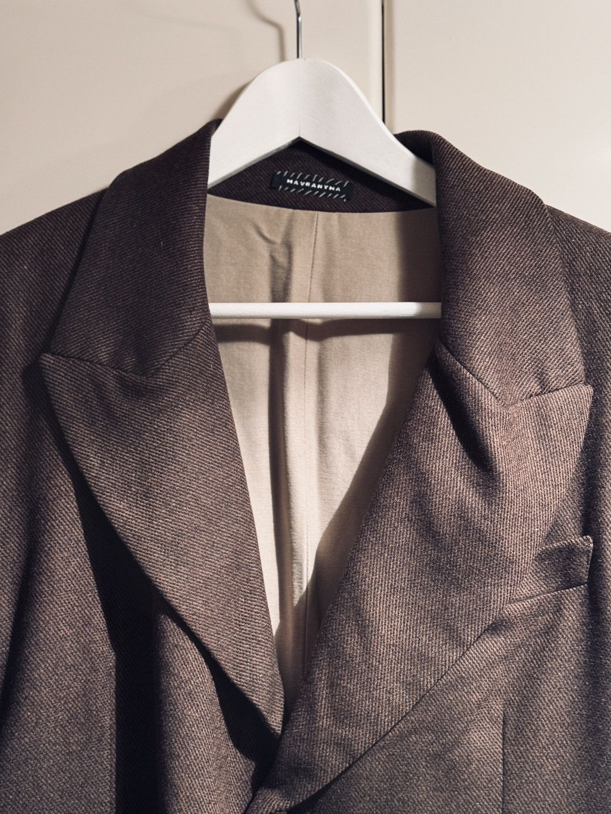 Mavranyma Mavranyma Tailored Wool Coat cappotto Size US M / EU 48-50 / 2 - 2 Thumbnail