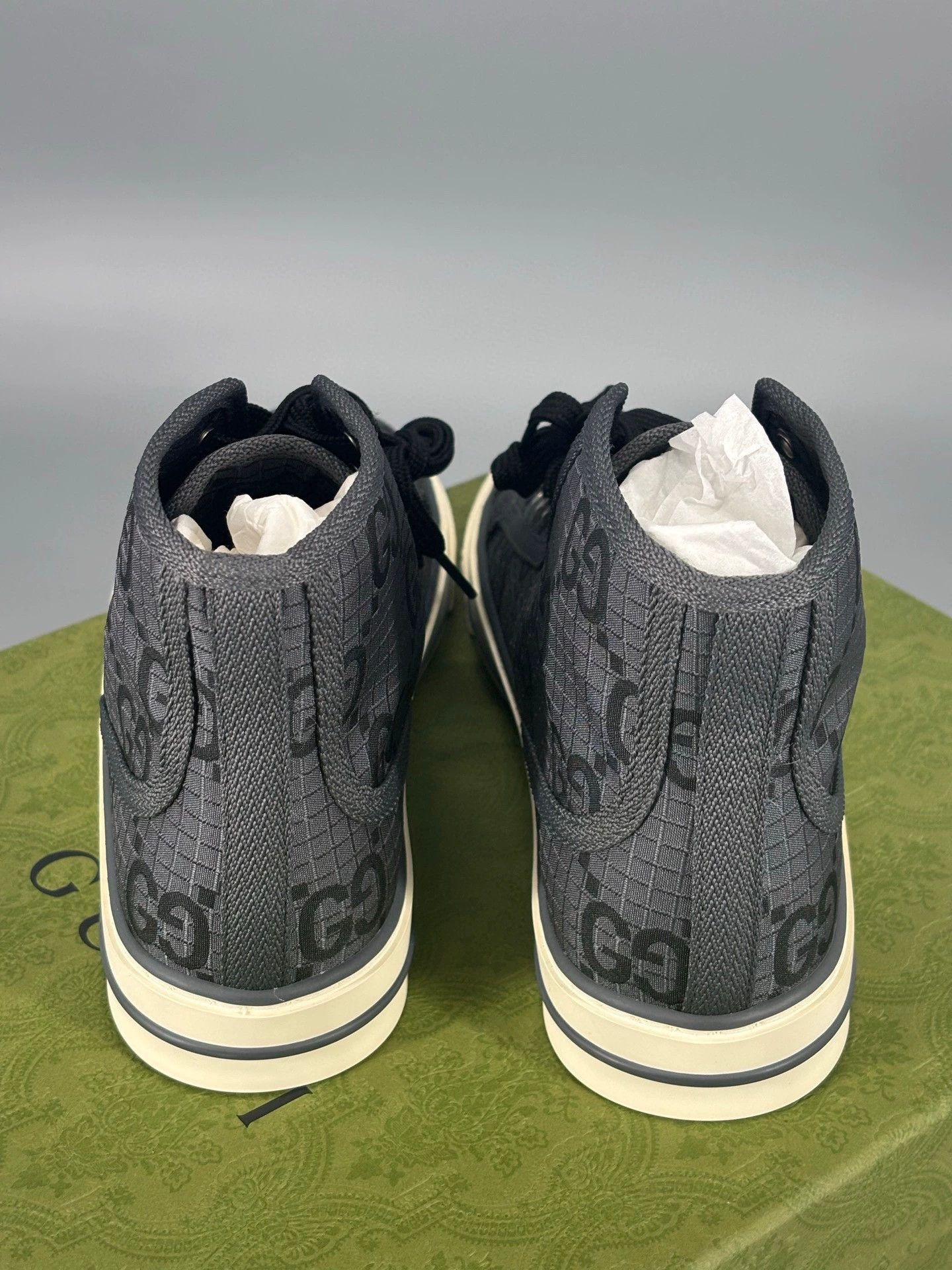 Gucci gucci high-top sneakers with double G logo Size US 5.5 / EU 38 - 4 Thumbnail