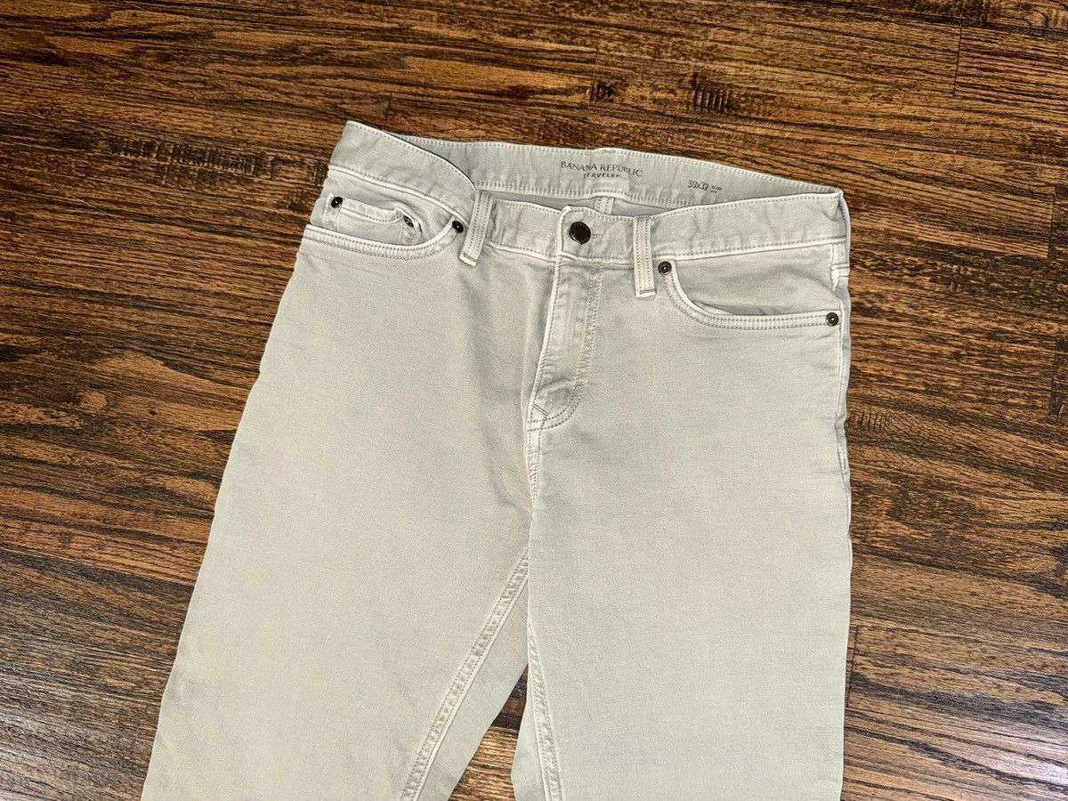 Banana Republic Banana Republic Chino Traveler Pants Olive Green Size 30x32 Size US 30 / EU 46 - 6 Thumbnail