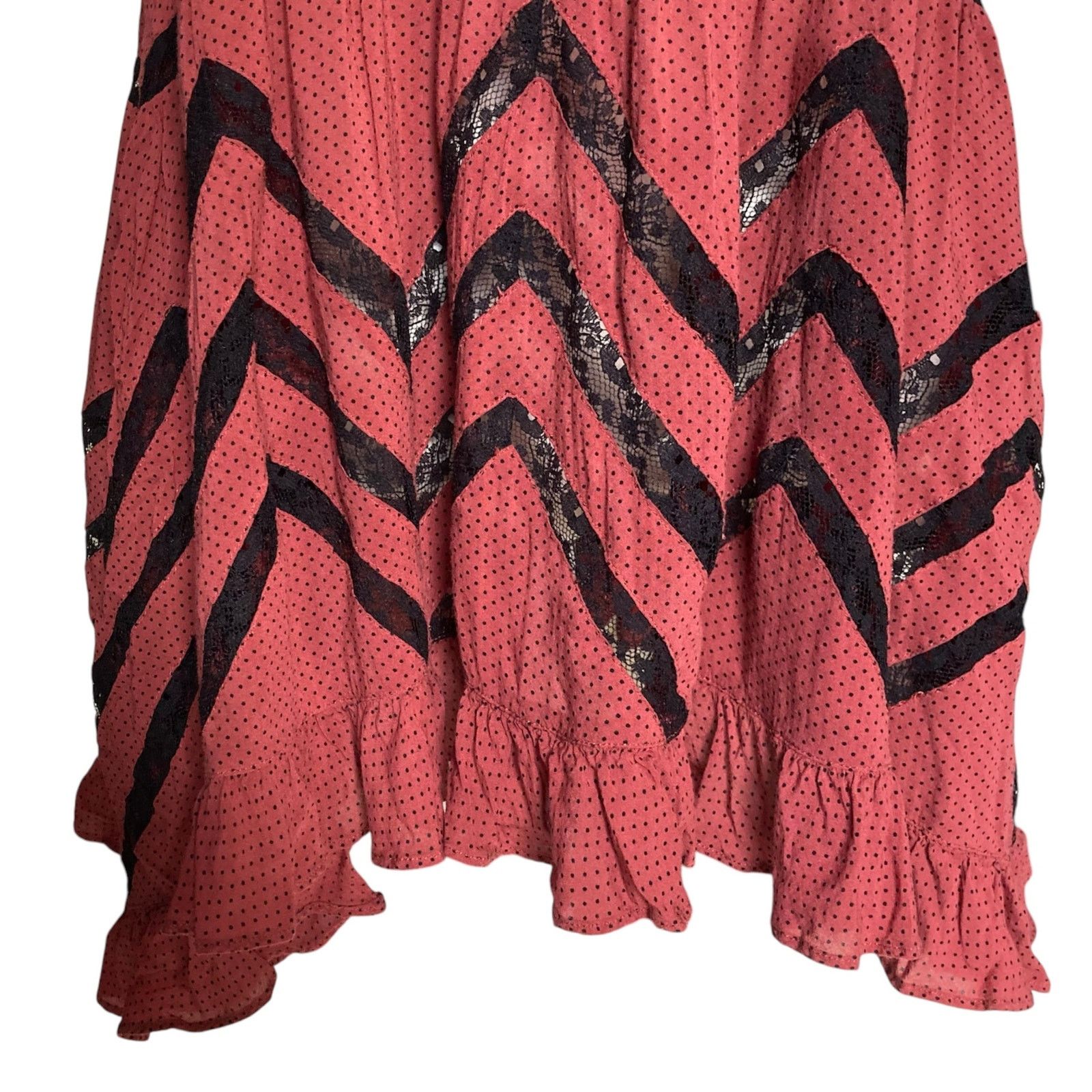 Free People Free People Intimately Tunic top trapeze Dress voile & lace Size XS / US 0-2 / IT 36-38 - 5 Thumbnail