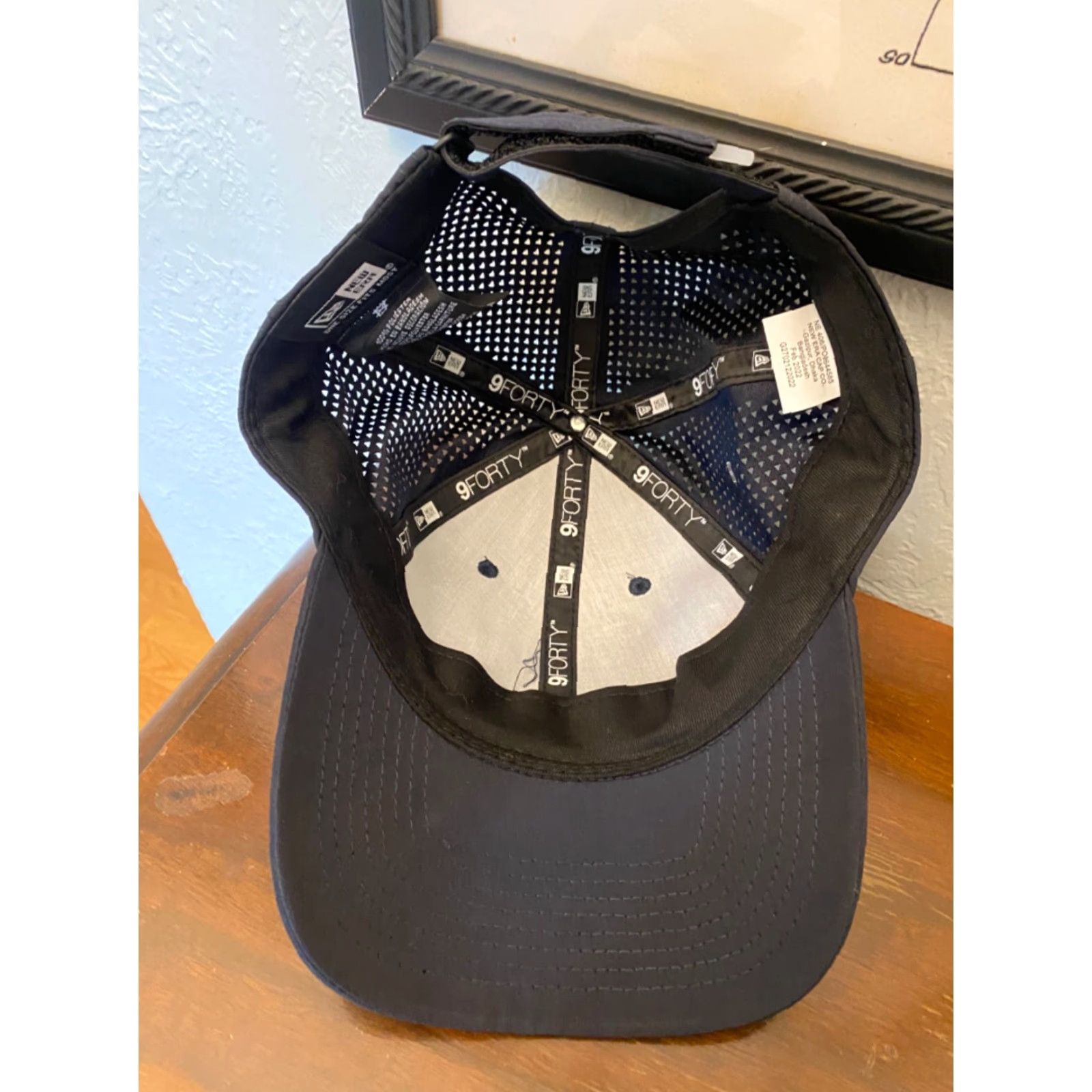 New Era NBA 2K League Champions 2KL strap back gray hat 9 Forty New Era Men OSFA Gray Cotton Baseball Cap Adjustable 2000s 90s Mens Size ONE SIZE - 4 Thumbnail