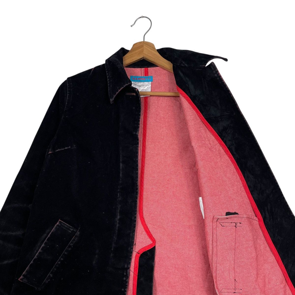 Katharine Hamnett London Katherine Hamnett Black Velvet Jacket Size M / US 6-8 / IT 42-44 - 10 Thumbnail