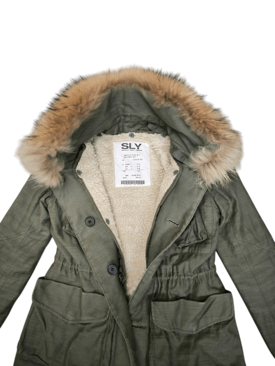 If Six Was Nine × Japanese Brand × Sly Guild Winter Fur jacket Sly Size S / US 4 / IT 40 - 6 Thumbnail