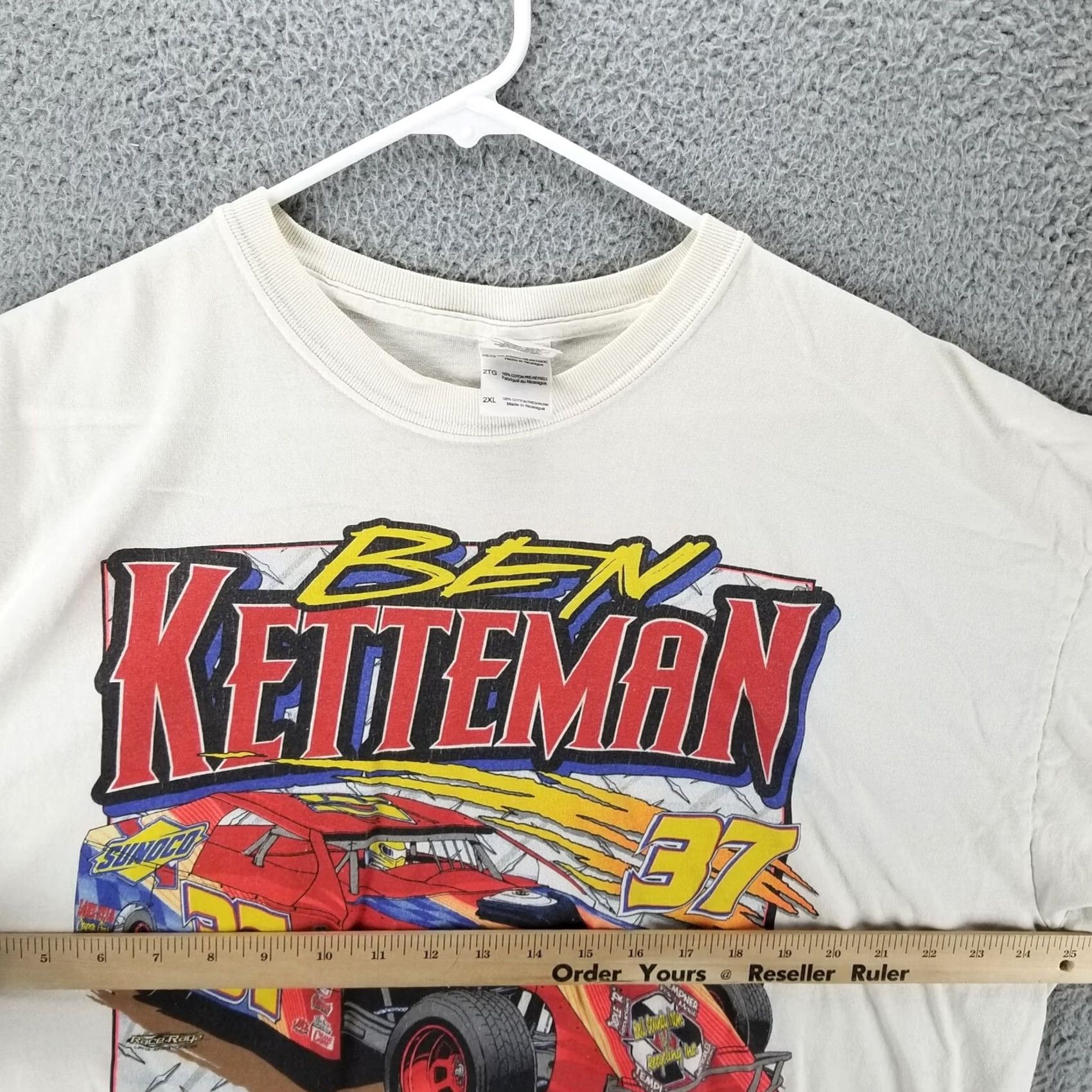 Gildan Ben Ketteman Shirt 2XL IMCA Modified Race Graphic Short Sleeve Gildan Tee Tear Size US XXL / EU 58 / 5 - 7 Thumbnail