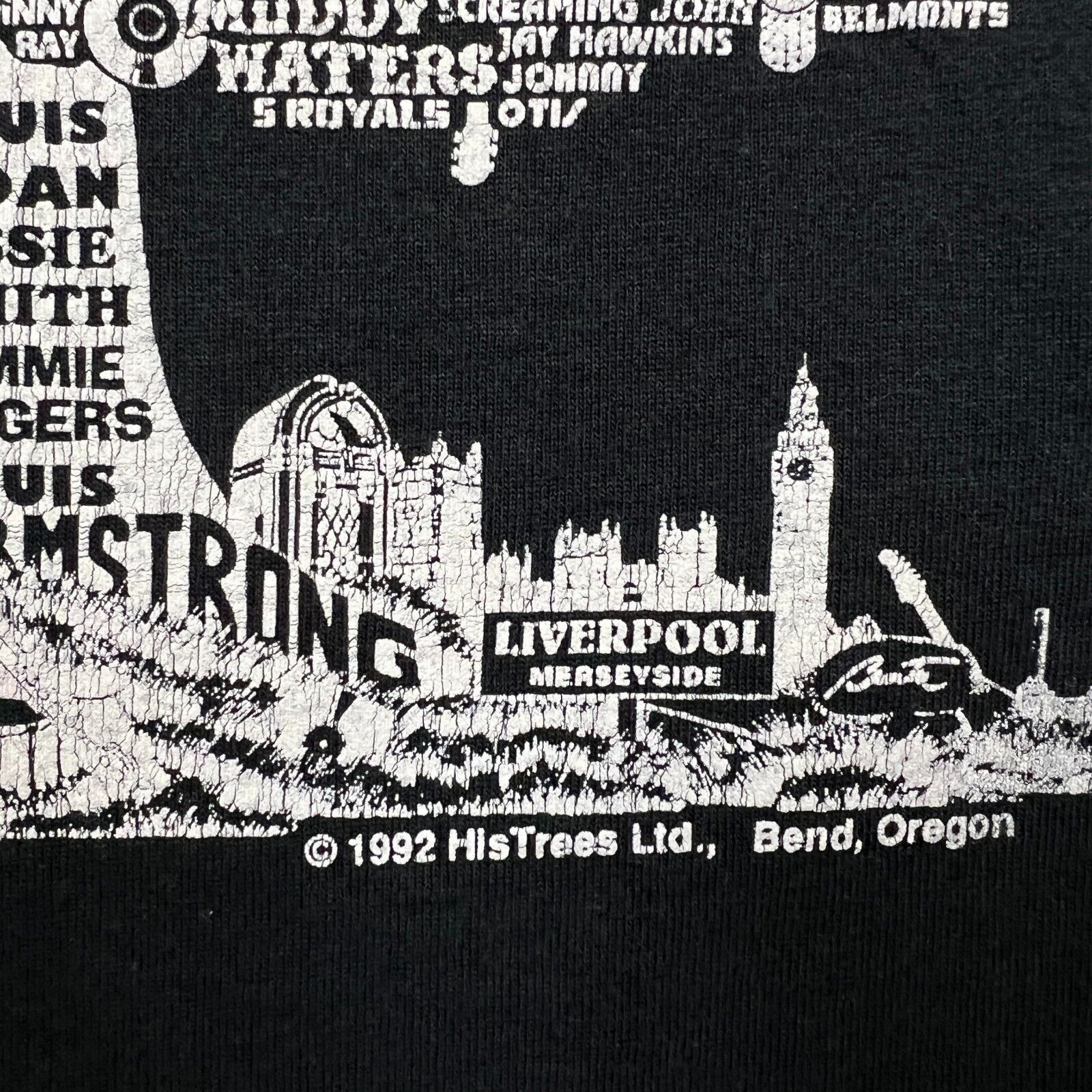 Band Tees × Vintage 1992 Family Tree of The Sixties T Shirt XL Rock N Roll Band Size US XL / EU 56 / 4 - 5 Thumbnail
