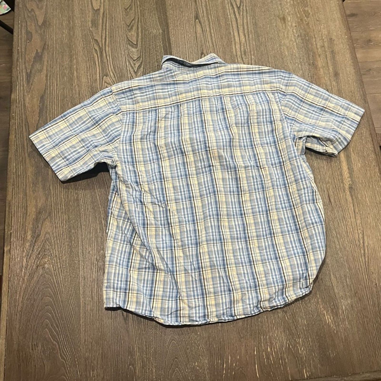 Vintage Cutter & Buck Mens Shirt Button Up Plaid Short Sleeves L Size US L / EU 52-54 / 3 - 4 Thumbnail