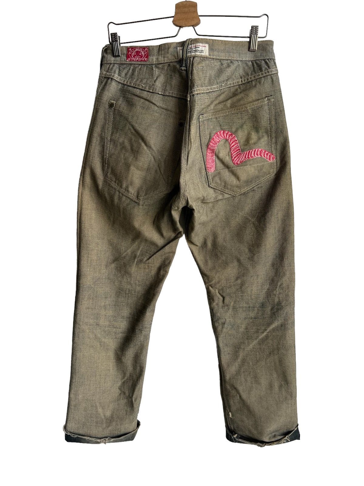 Evisu OG Evisu Yamane Laboratory Paris Daicock Selvage 2 Way Denim Size US 32 / EU 48 - 5 Thumbnail