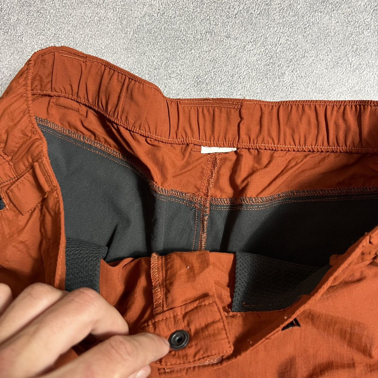 The North Face 🧡🖤 Forclaz MT500 Tech Pants – Orange/Black Size US 33 - 9 Thumbnail