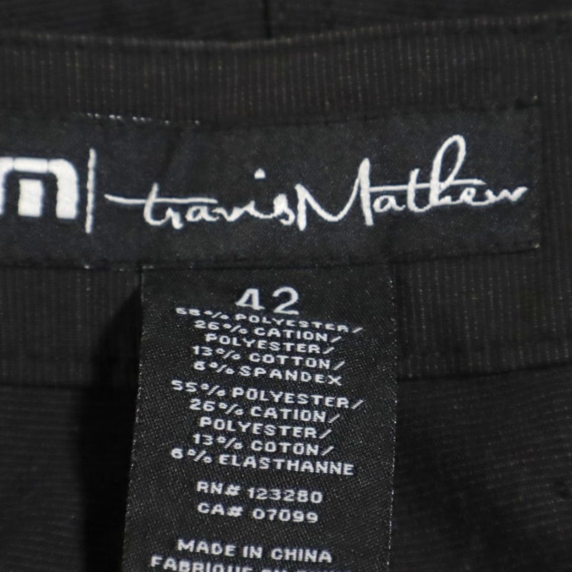 TravisMathew Travis Mathew Stretch Cotton Blend Woven Golf Shorts Black Men's 42 Size US 42 / EU 58 - 5 Thumbnail