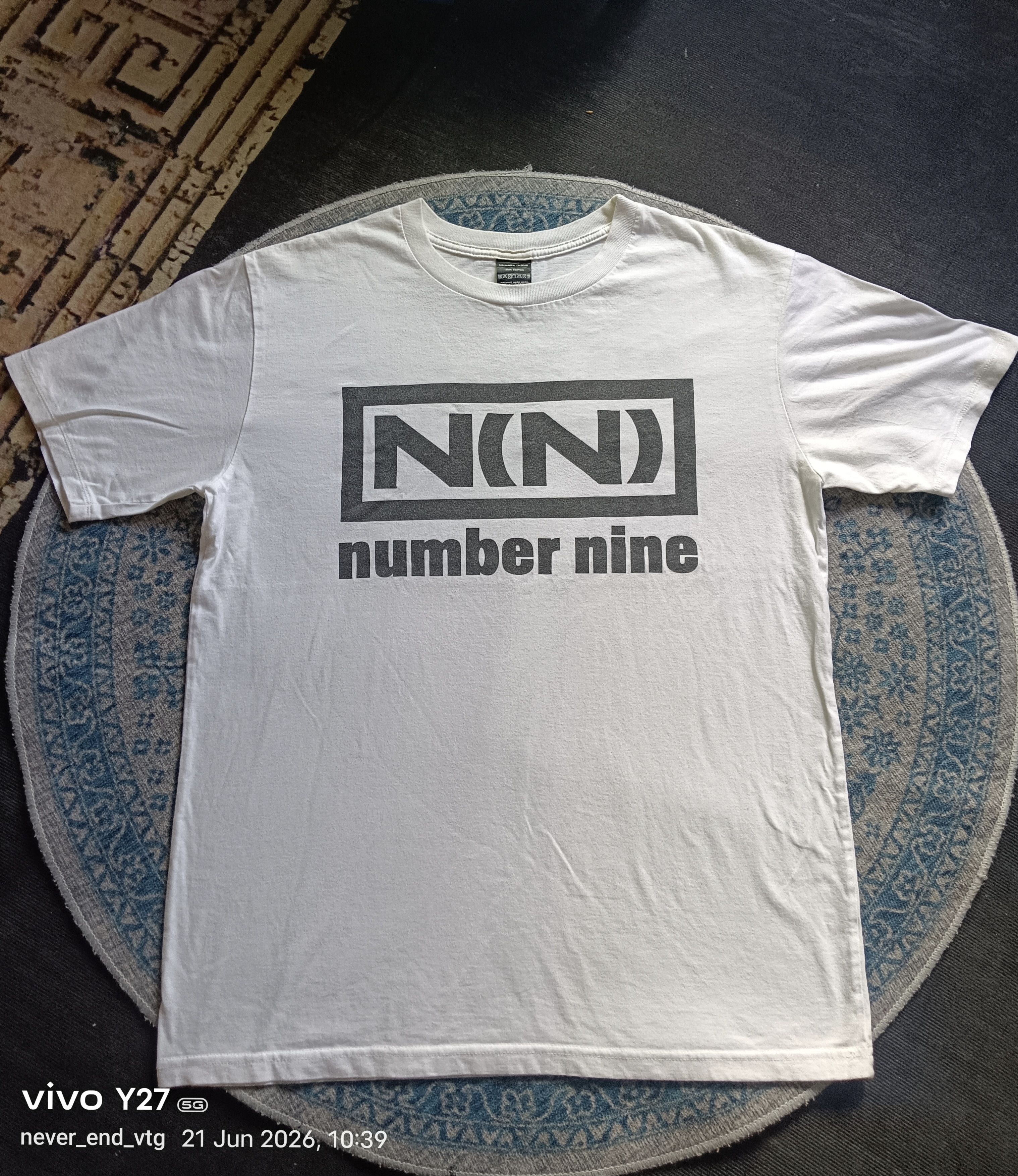 Number (N)ine NUMBER (N)INE Nine Inch Nails T-shirt Size US M / EU 48-50 / 2 - 1 Thumbnail