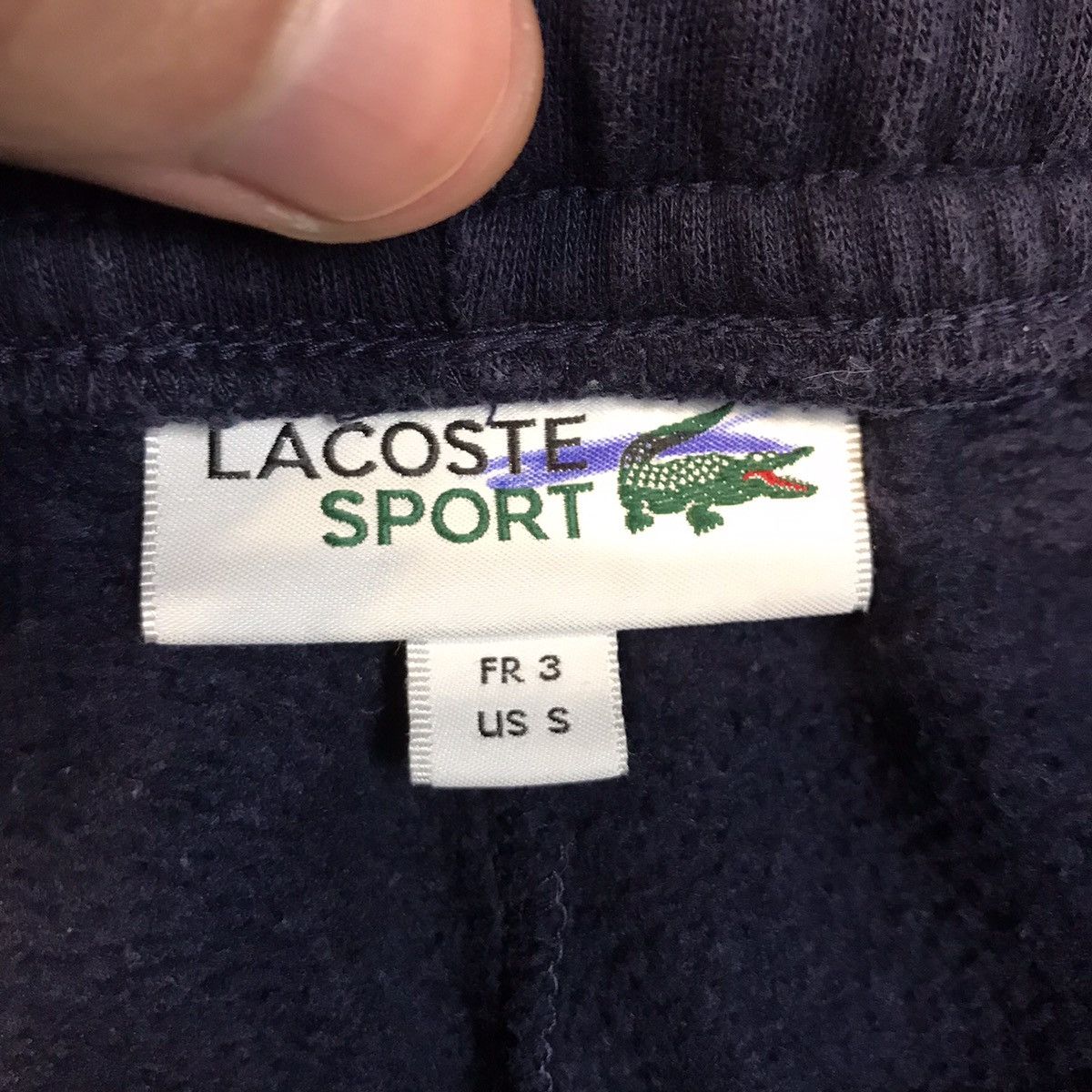 Lacoste Lacoste🐊 Y2K Sweatpants Mens S Baggy Goggers Pants Size US 31 - 6 Thumbnail