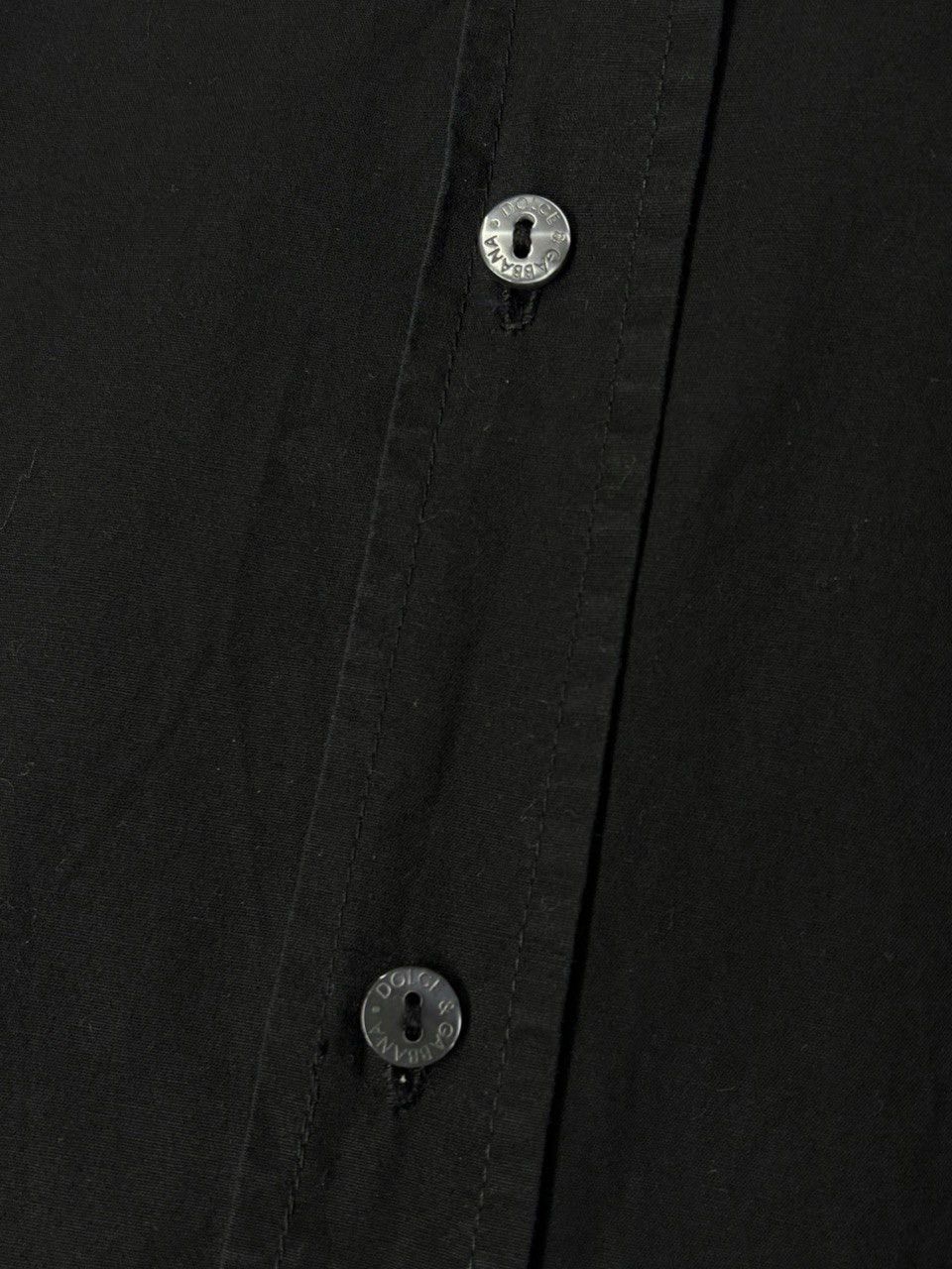 Dolce & Gabbana Dolce&Gabbana Gold Collection Black Button Up Shirt Size US L / EU 52-54 / 3 - 14 Thumbnail