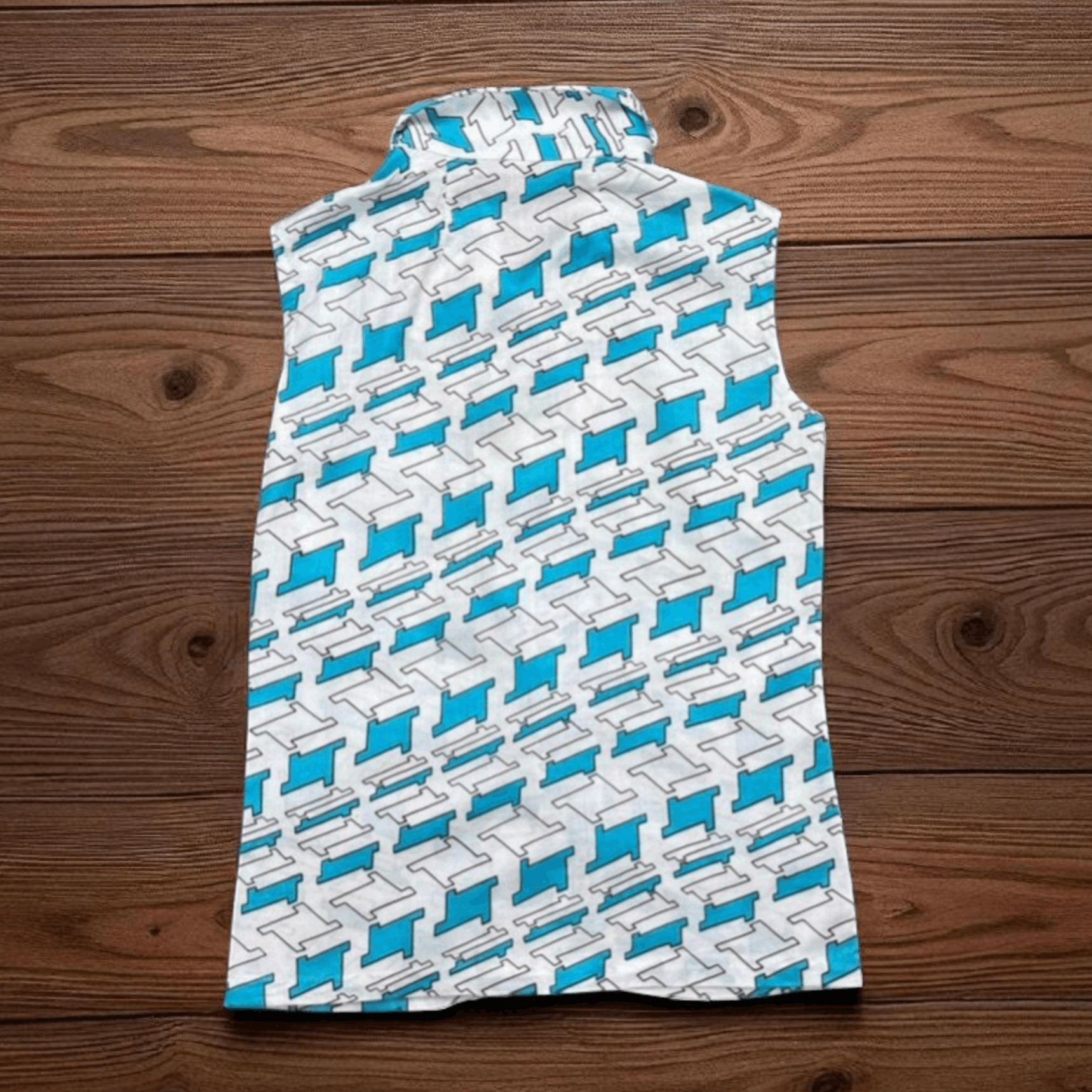 Christian Dior Monsieur Vintage Christian Dior Sleeveless Full print Shirt Size M / US 6-8 / IT 42-44 - 2 Thumbnail