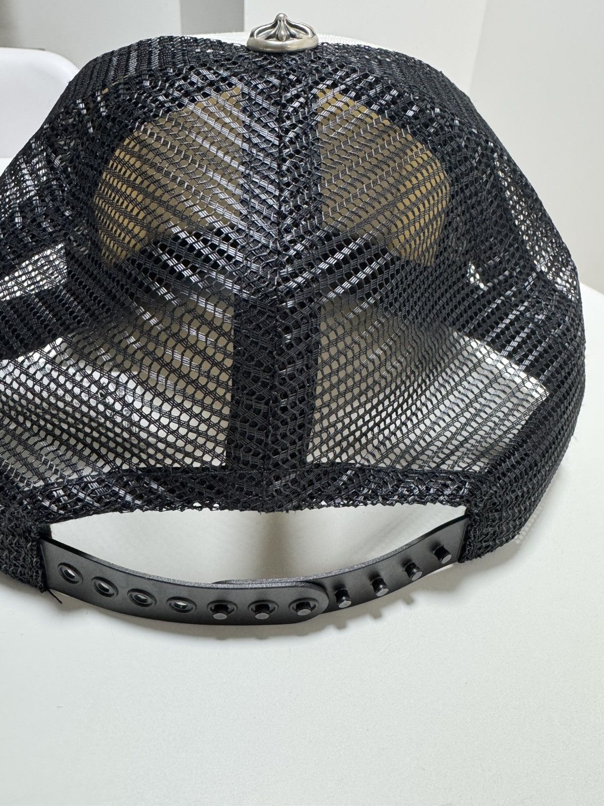 Chrome Hearts White and Black Chrome Hearts Trucker Hat Size ONE SIZE - 3 Thumbnail
