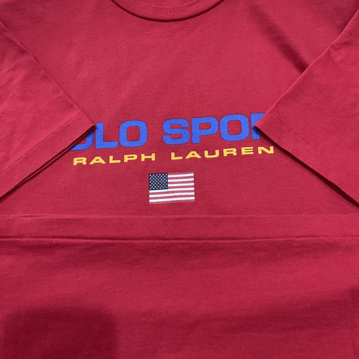 Polo Ralph Lauren Vintage Polo sport ralph lauren logo tee Size US L / EU 52-54 / 3 - 5 Thumbnail
