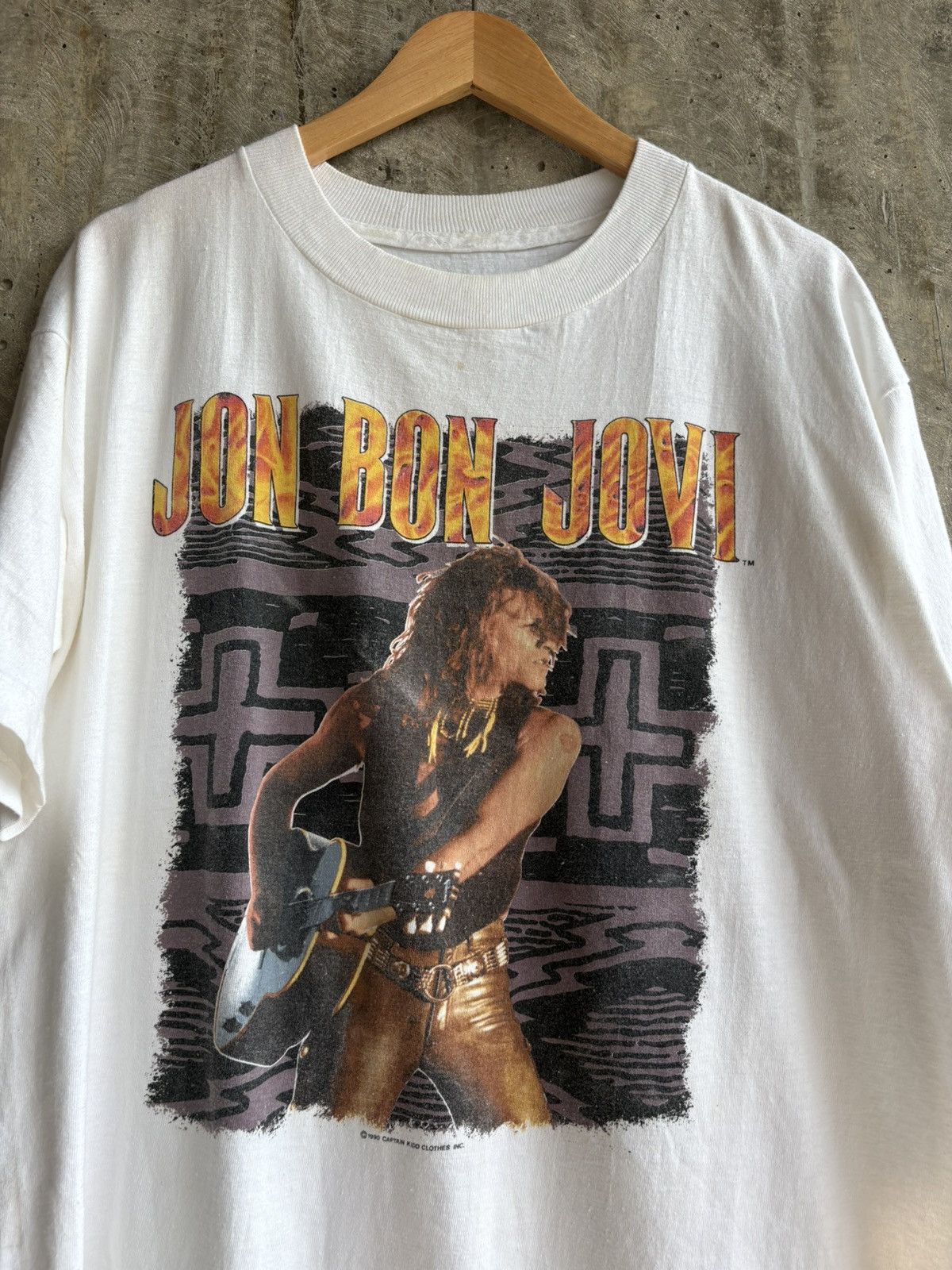 Vintage Bon Jovi Blaze of Glory 1990 Size US XL / EU 56 / 4 - 6 Thumbnail