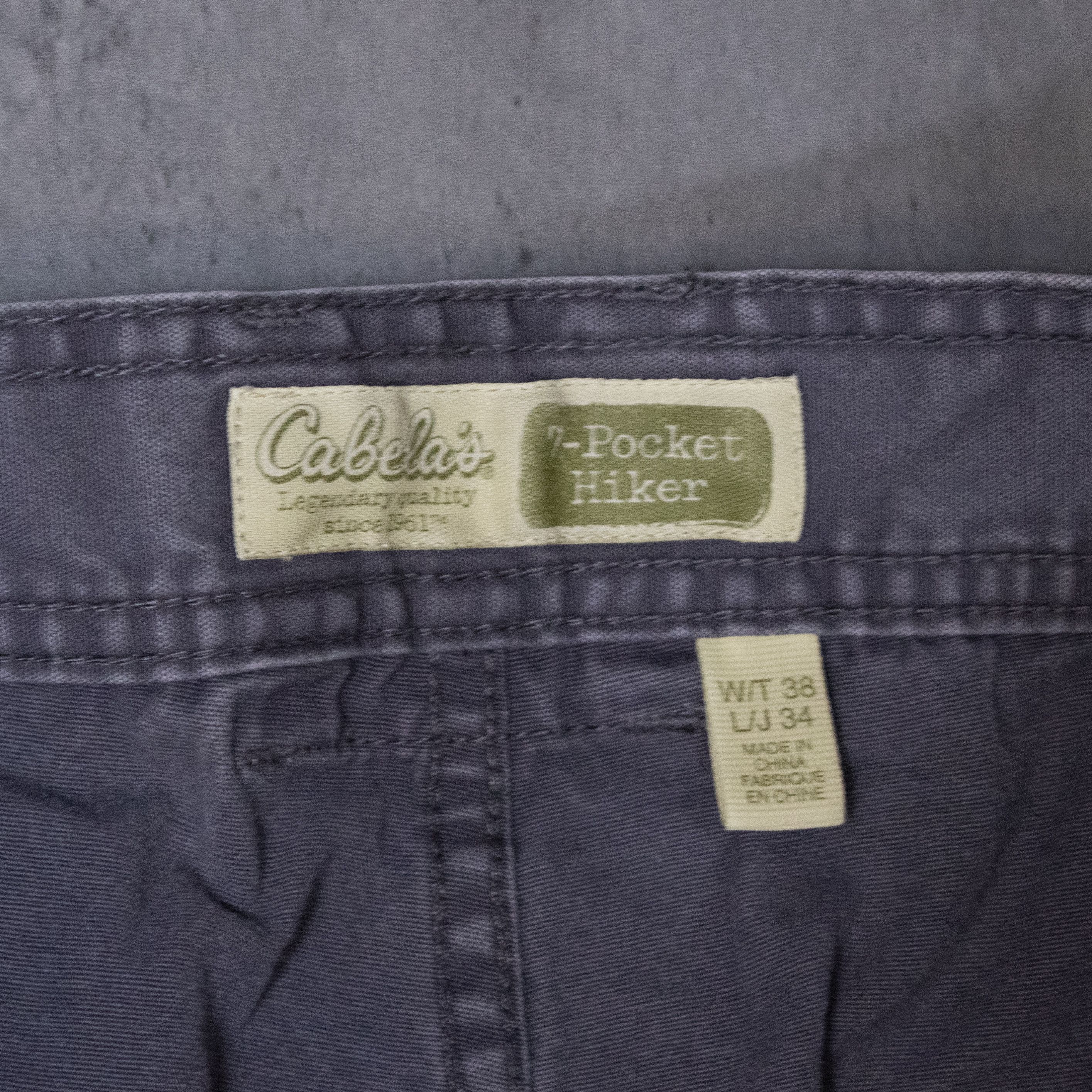 Cabelas × Vintage Y2K 2000’s Cabla’s OG-107 7 Pocket Faded Charcoal Pants Size US 38 / EU 54 - 9 Thumbnail