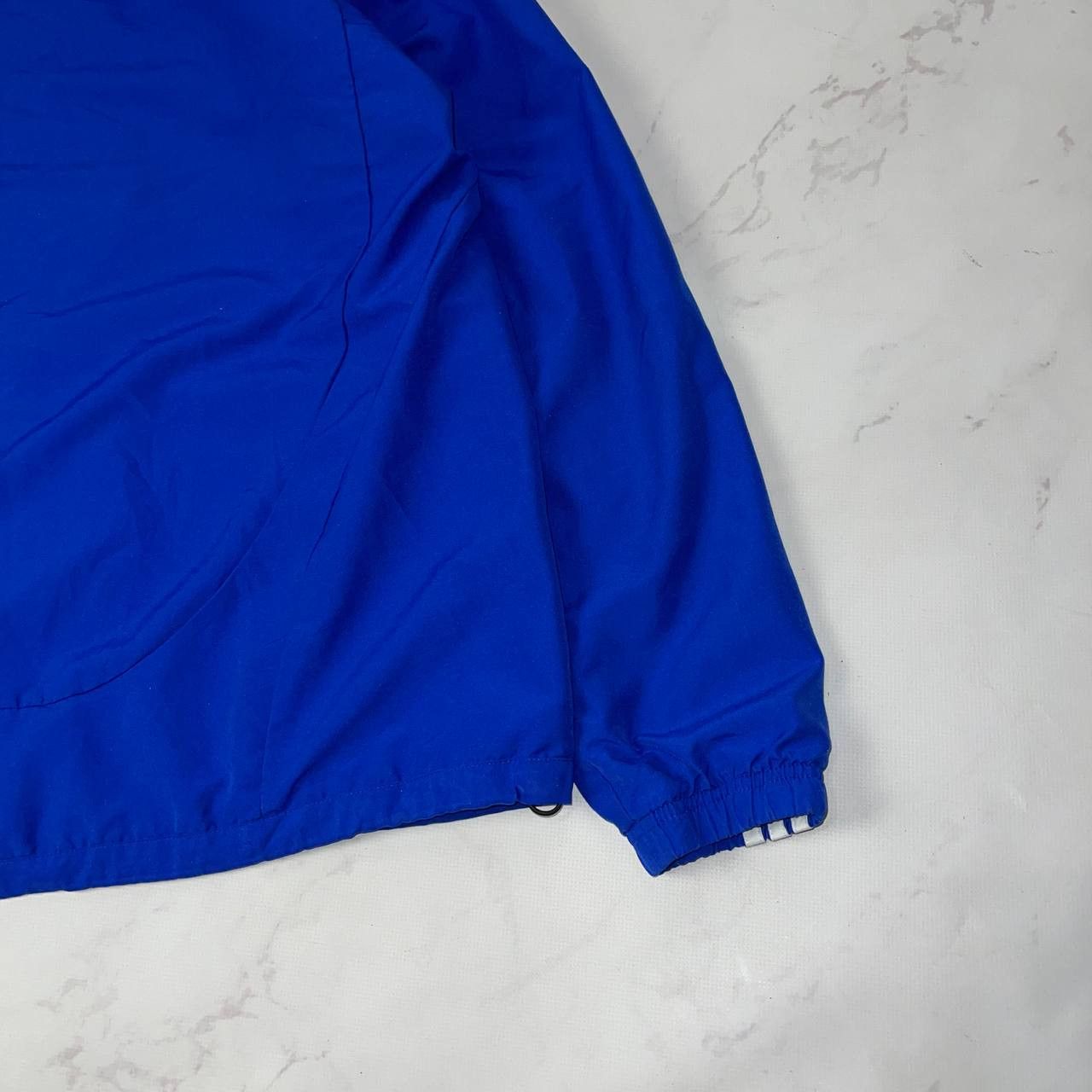 Adidas Adidas Vintage Blue Track Jacket Windbreaker Retro Jacket Size US XL / EU 56 / 4 - 13 Thumbnail