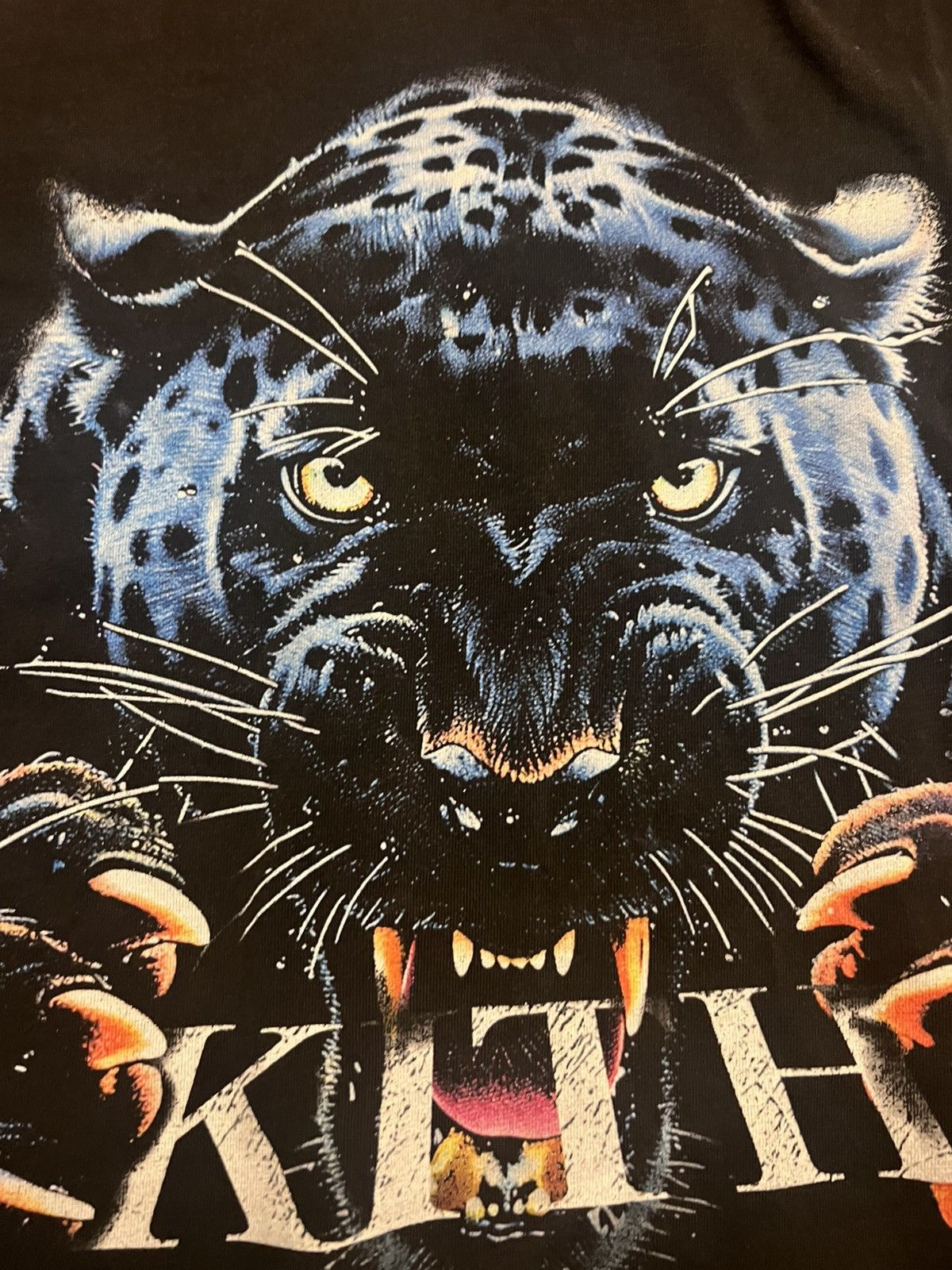 Kith Kith Jaguar washed black vintage style shirt Size US S / EU 44-46 / 1 - 2 Thumbnail