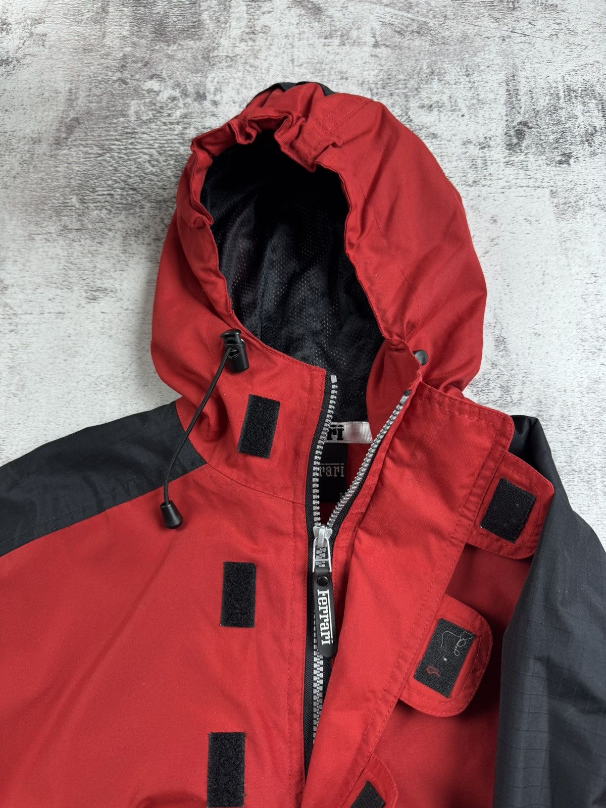 Ferrari Ferrari 2000 Vintage Racing Moto Italy Men’s Small Size S Anorak Zip Light Jacket Size US S / EU 44-46 / 1 - 12 Thumbnail