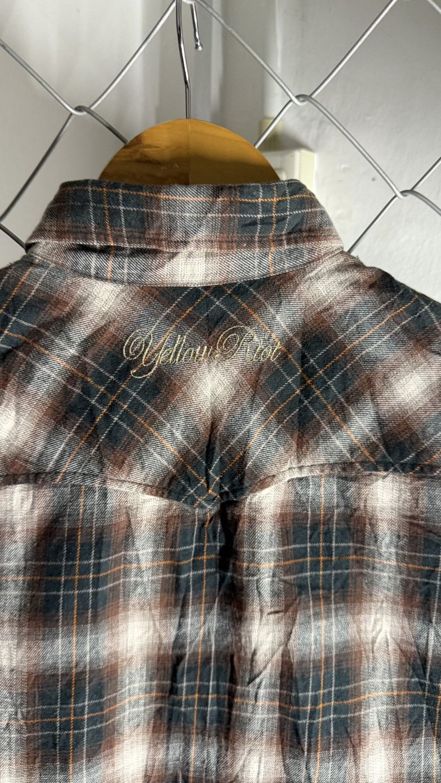PPFM PPFM Japanese Archive Ombre Plaid Western Flannel Shirt Size US M / EU 48-50 / 2 - 3 Thumbnail
