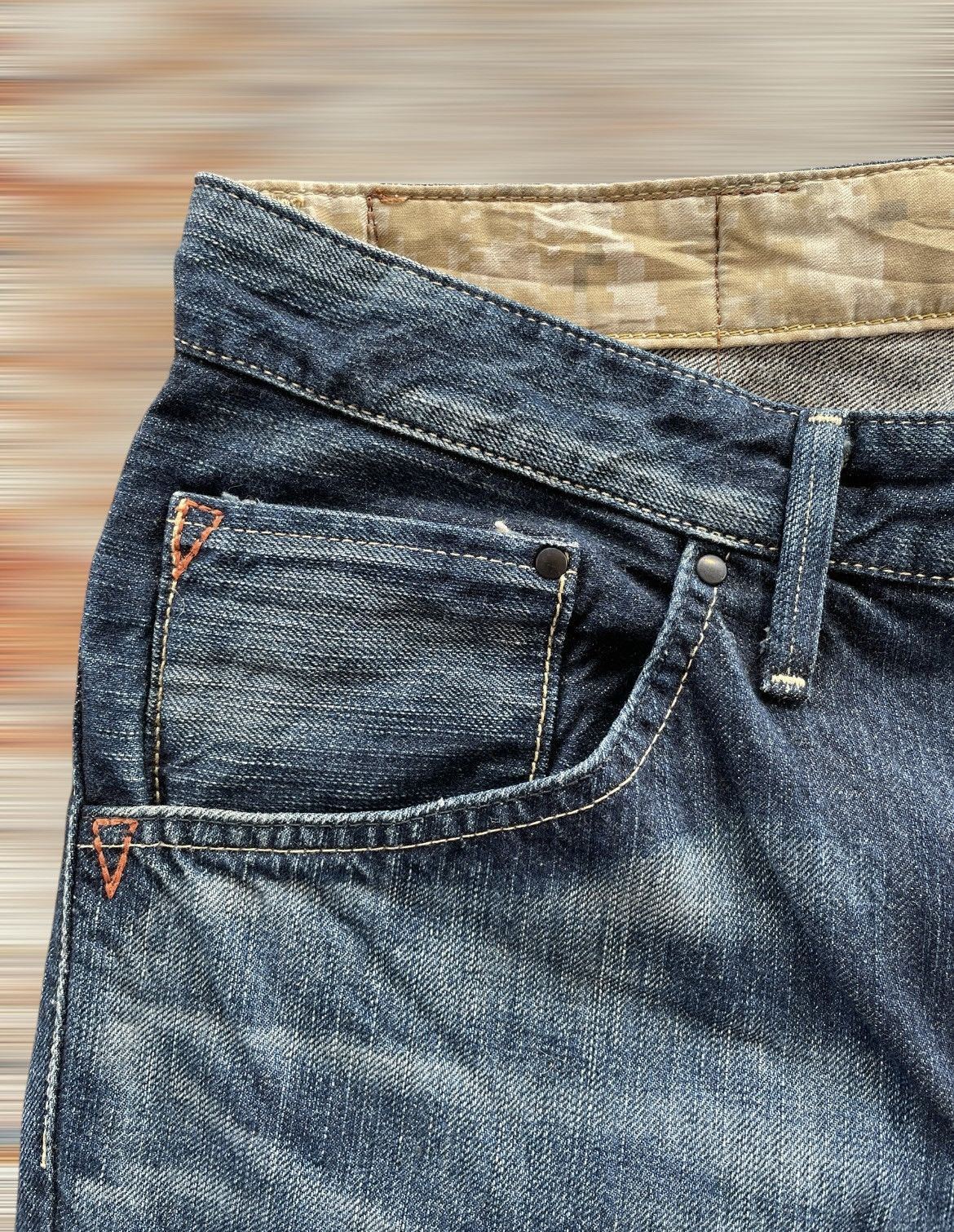 Edwin × If Six Was Nine × Japanese Brand EDWIN E-FUNCTION THREE QUARTER JEANS Size US 33 - 5 Thumbnail