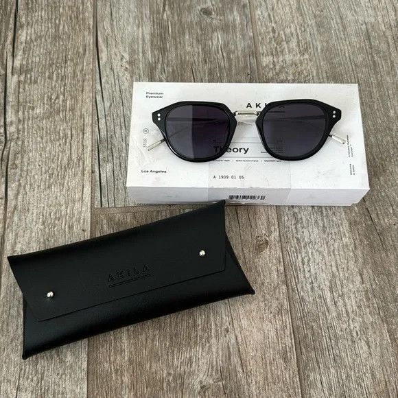 image of Akila Theory Sunglasses in Black, Men's