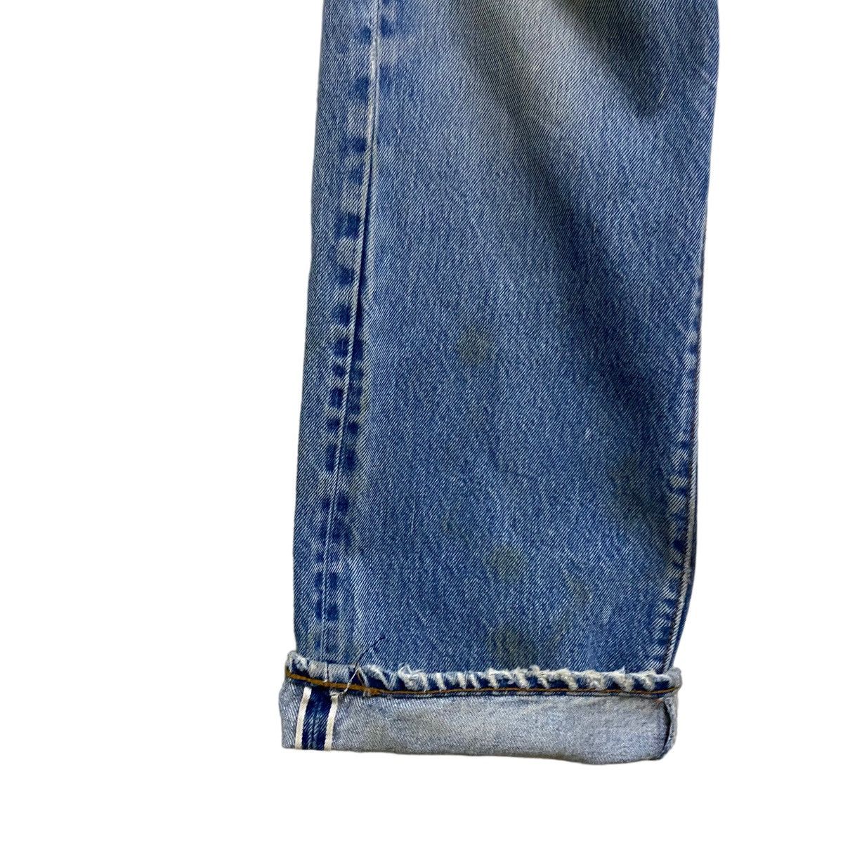 Levi's Vintage 80s Levis 501 Redline Thrashed Selvedge Jeans Size US 31 - 9 Thumbnail