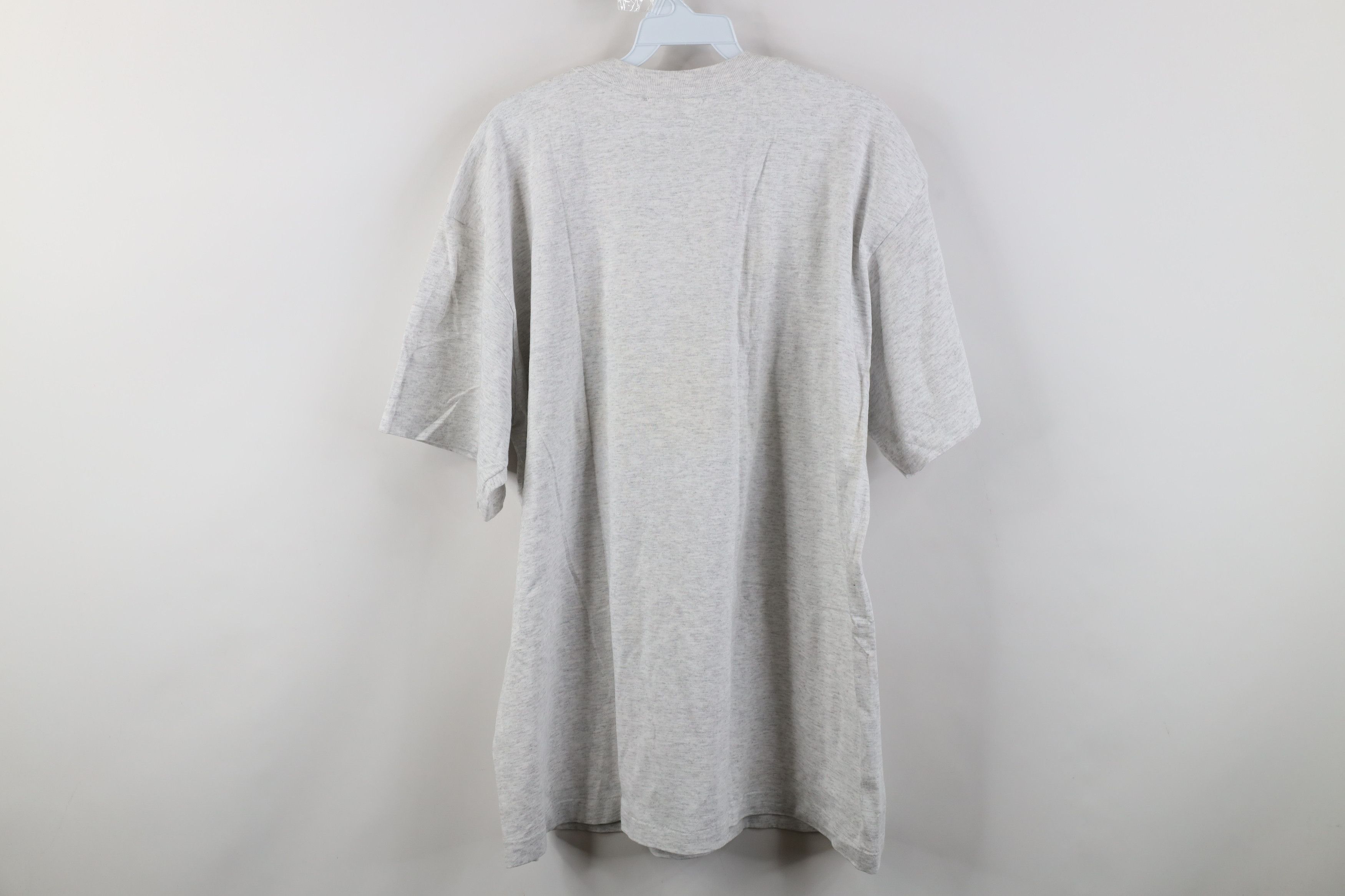 Vintage Vintage 90s The Adventure Home Movie Whale T-Shirt Gray USA Size US XL / EU 56 / 4 - 9 Thumbnail