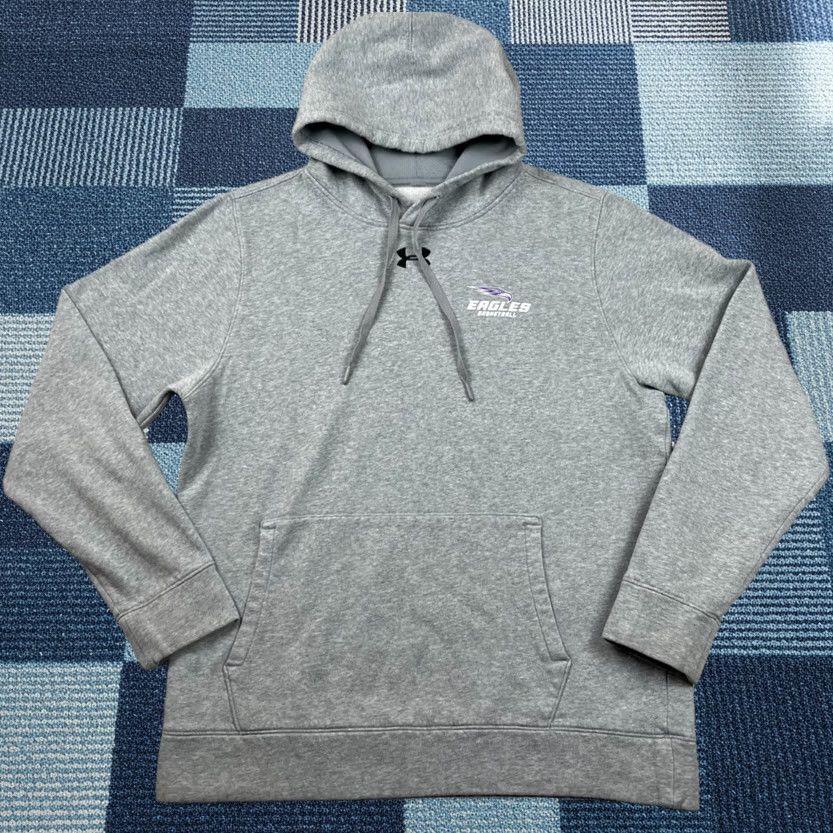 Under Armour Under Armour Hoodie Mens Medium Loose Gray Coldgear Fleece Pullover Sweatshirt Shirt Hoodie Mens Medium Gray Coldgear Fleece Pullover Sweatshirt Size US M / EU 48-50 / 2 - 1 Thumbnail