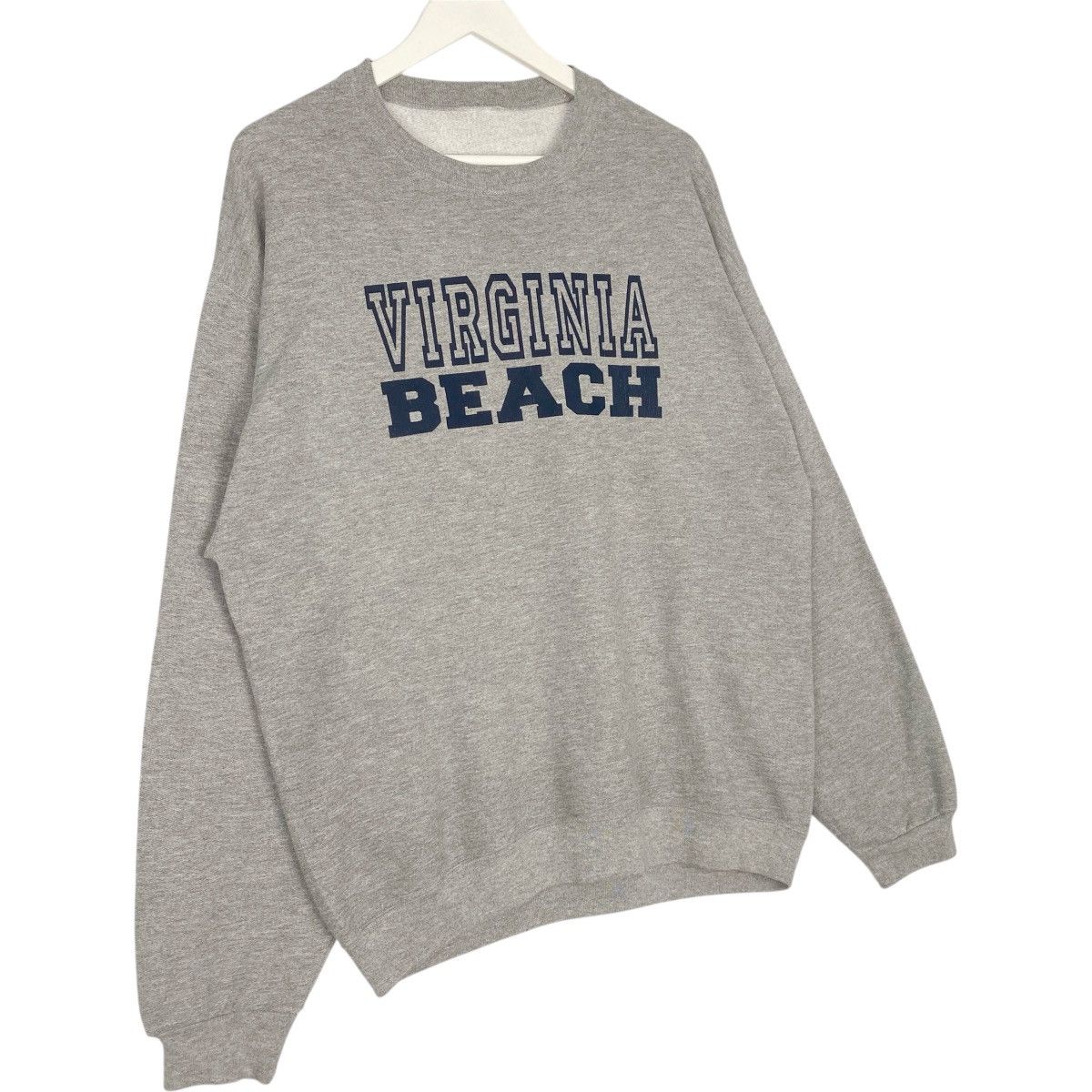 Vintage Vintage Virginia Beach Sweatshirt Crewneck Grey Size M Size US M / EU 48-50 / 2 - 3 Thumbnail