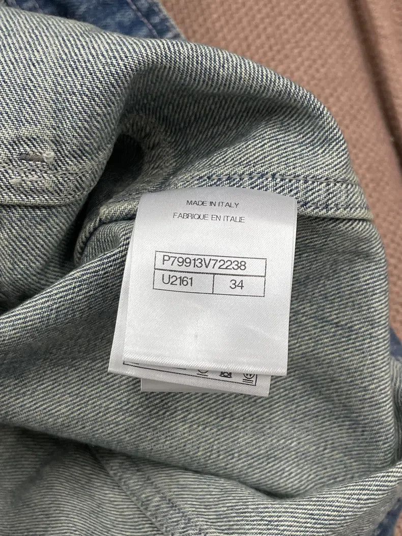 Chanel Chanel 25A tweed rolled denim jacket sleeveless vest jacke Size XXS / US 00 / IT 34 - 5 Thumbnail