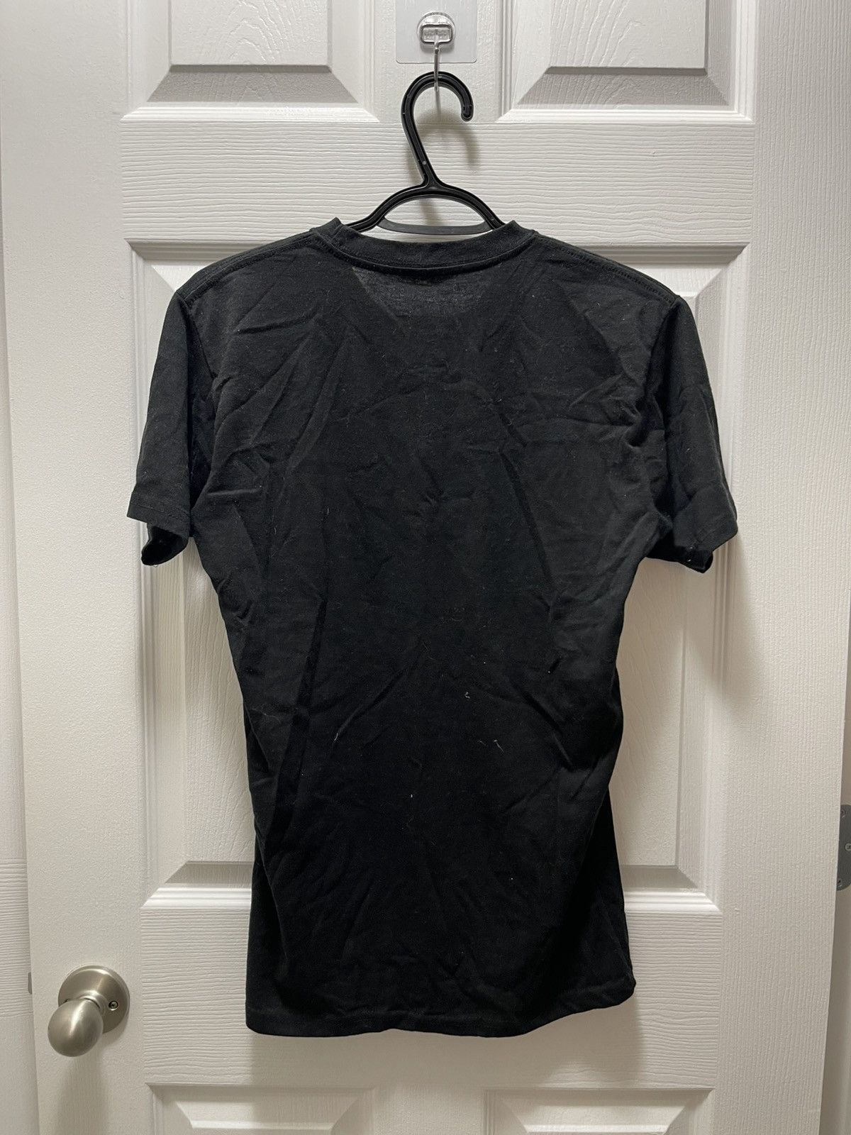 Japanese Brand × Vintage Streetwear Skull Vintage Y2K Japanese Black Opium Tee Size US S / EU 44-46 / 1 - 2 Thumbnail