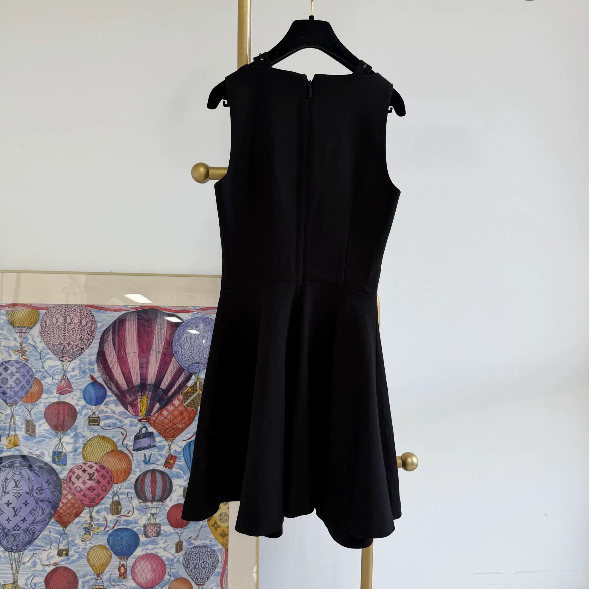 Armani Exchange A/X Black Sleeveless Dress Women's Size 2 Size XS / US 0-2 / IT 36-38 - 2 Thumbnail