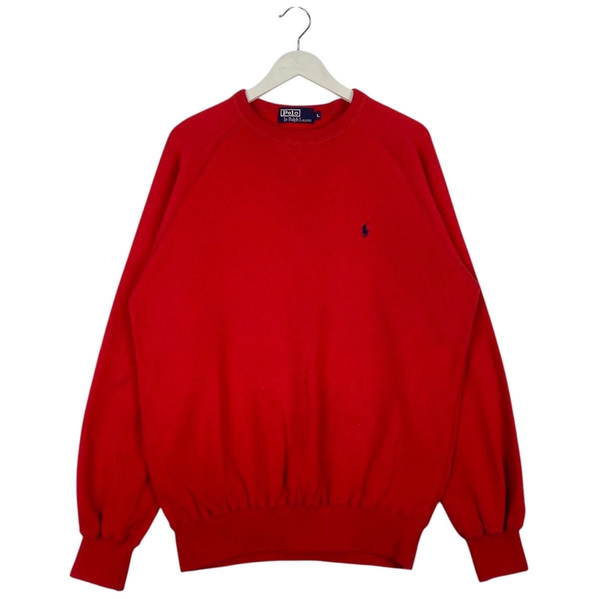 Polo Ralph Lauren Vintage Polo By Ralph Lauren SmallRed Pullover Jumper Size M Size US M / EU 48-50 / 2 - 1 Thumbnail