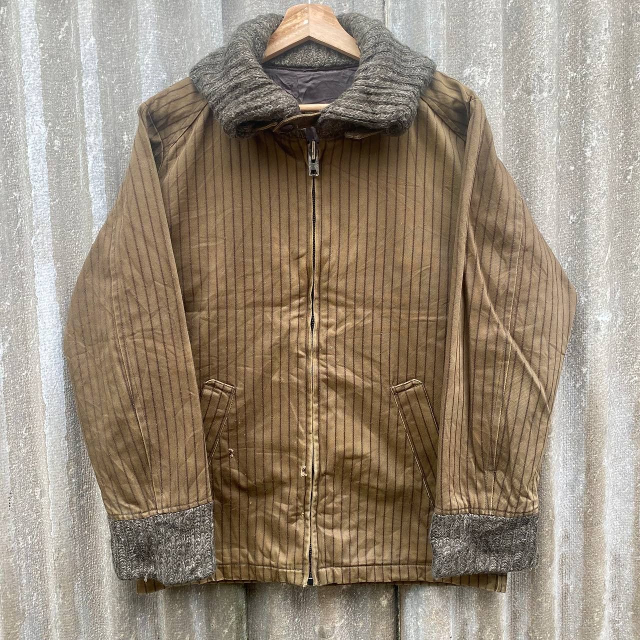 image of 20471120 x Beauty Beast Vintage 1990S Nationality + Name = Grosbec Zipper Jacket (Size Medium)
