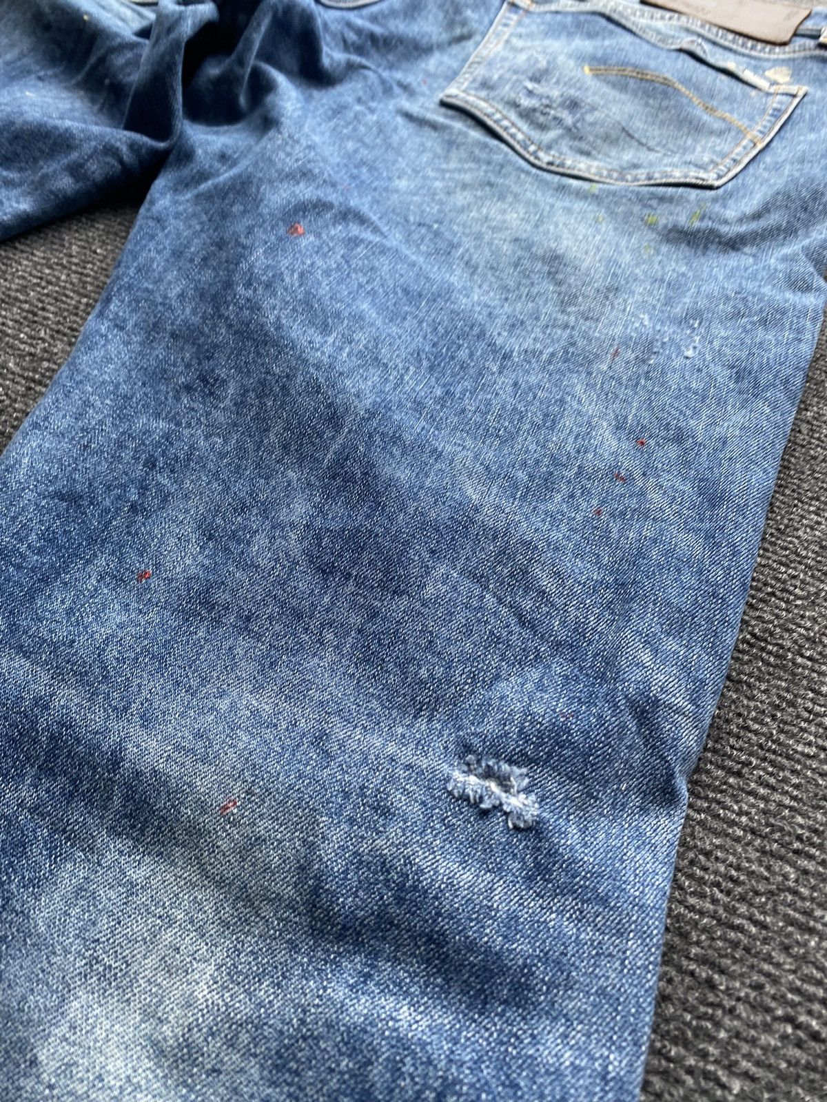 G-Star 🔥Opium Punk G Star 3301 Slim Blue jeans 34 Size US 34 / EU 50 - 13 Thumbnail