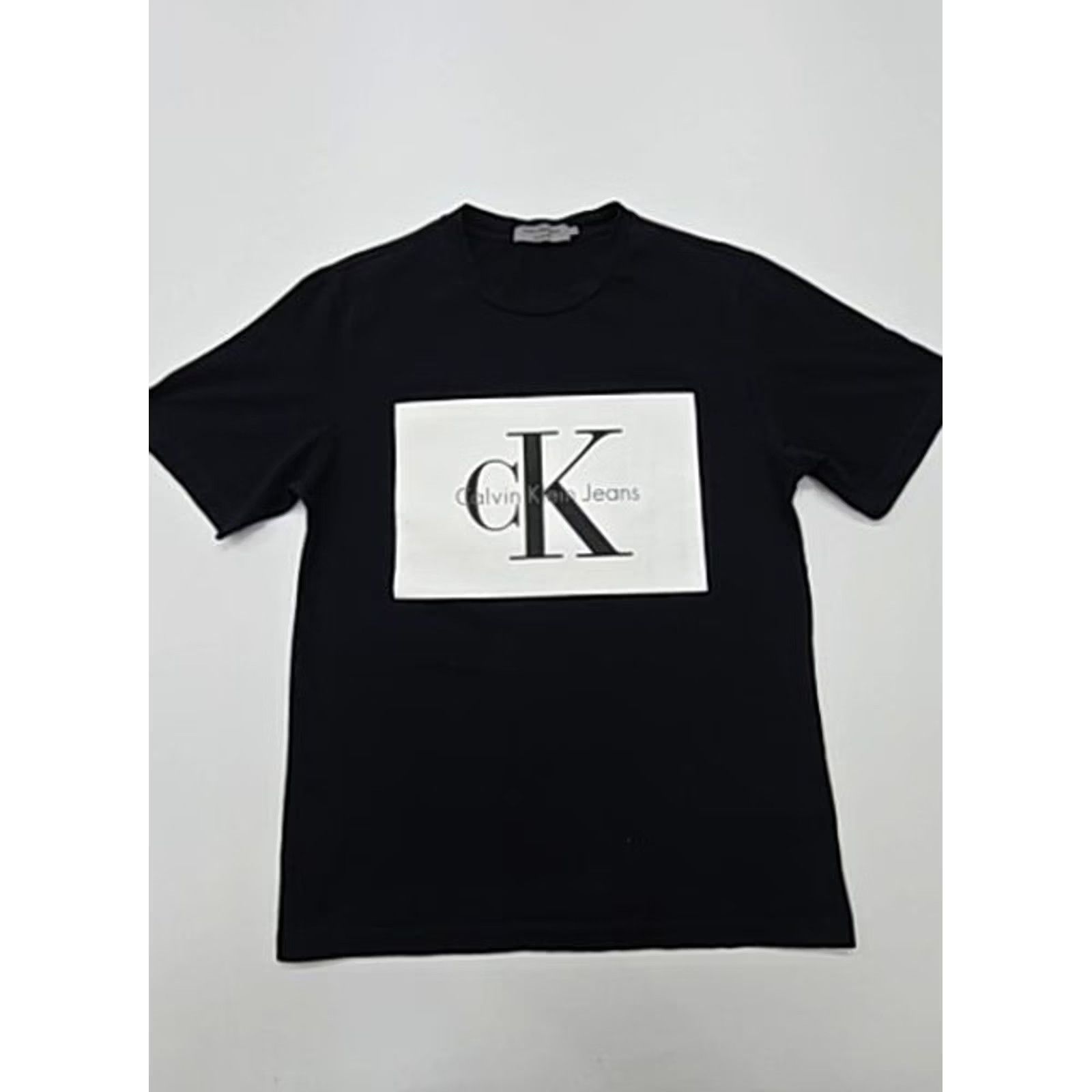 Calvin Klein Calvin Klein Men's Black Logo T-Shirt S Regular Fit Size US S / EU 44-46 / 1 - 3 Thumbnail