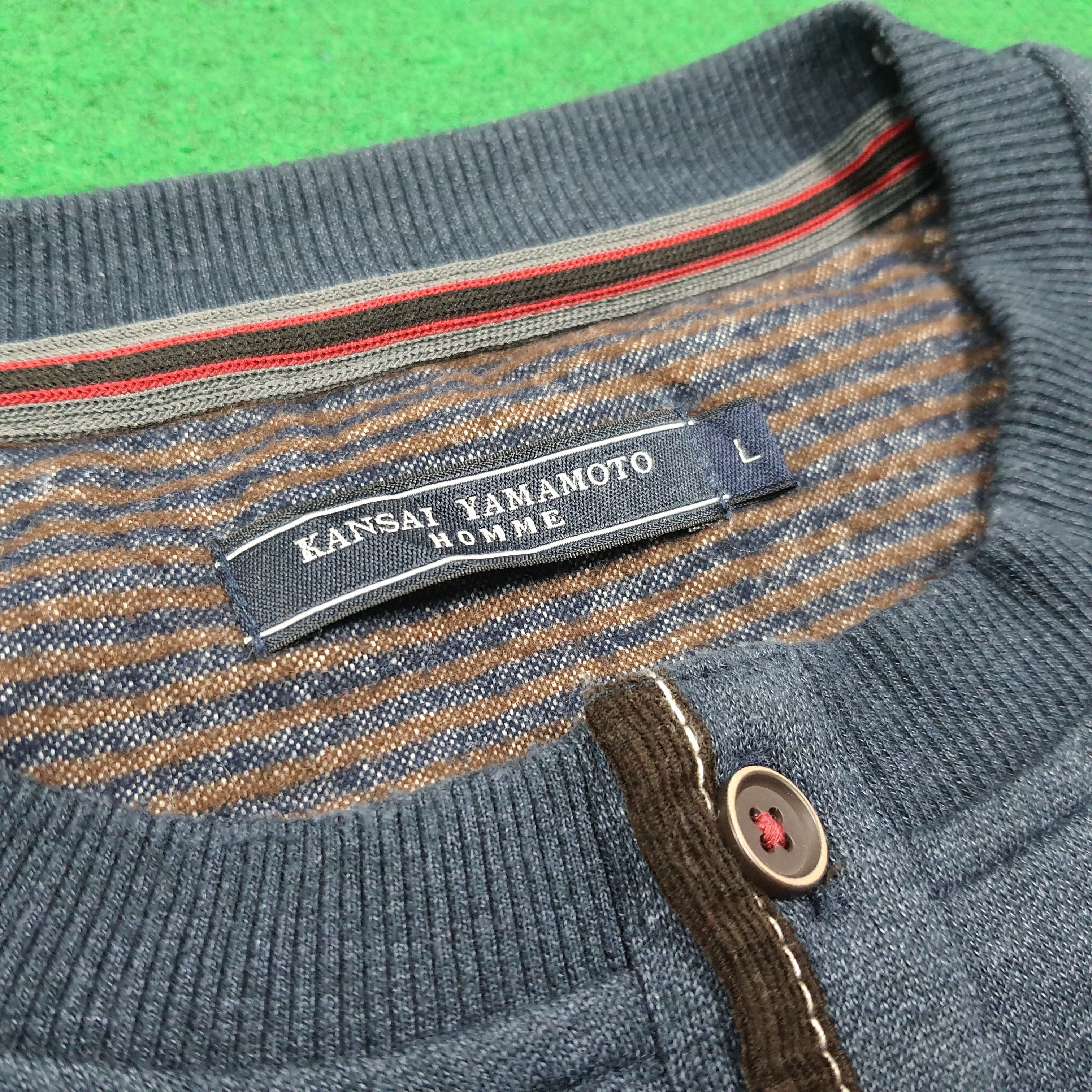 Kansai Yamamoto Kansai Yamamoto Custom Number Nine Logo Sweatshirt C278N17 Size US L / EU 52-54 / 3 - 5 Thumbnail