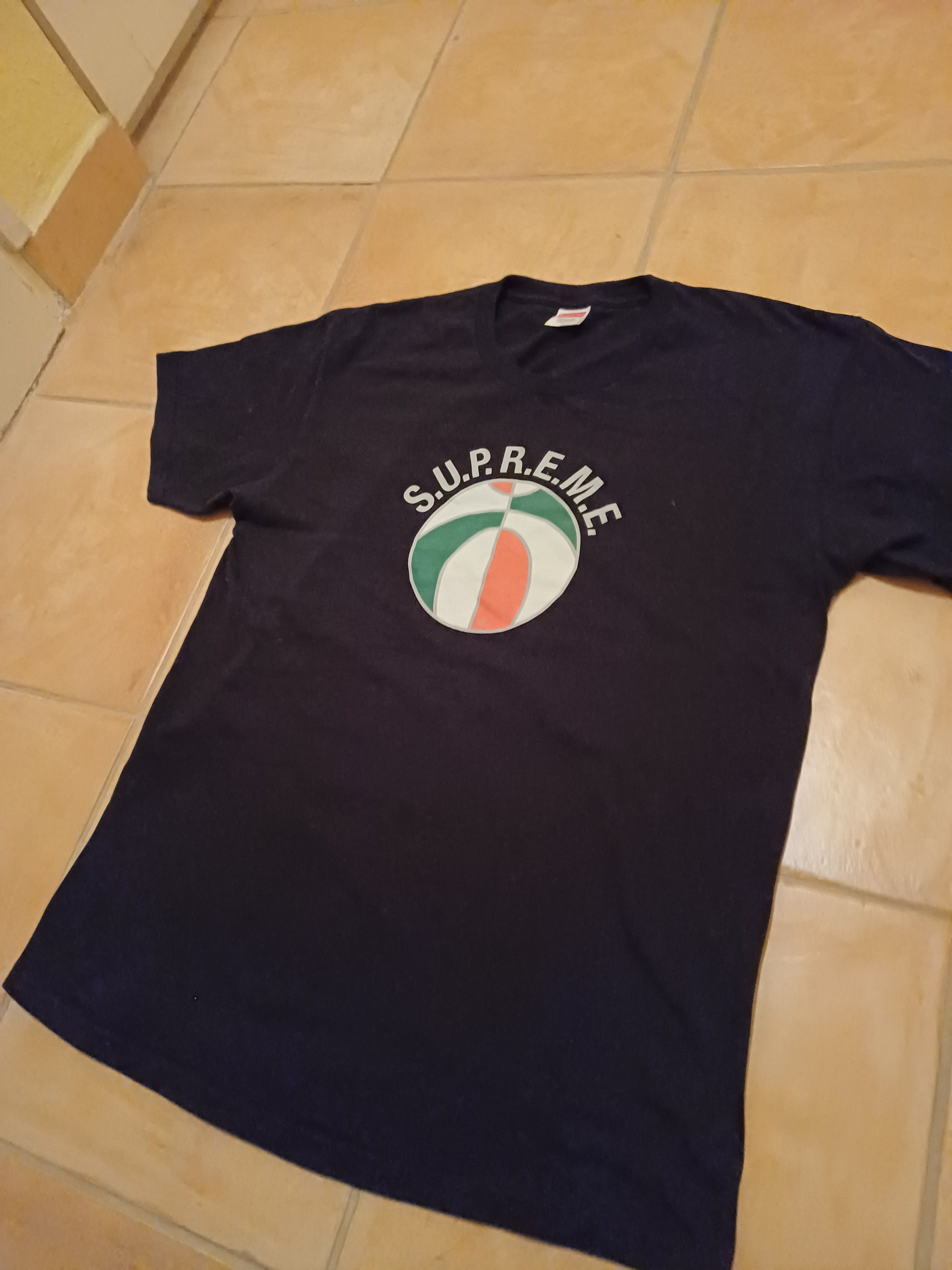 Supreme Supreme league tee black men's t-shirt Size US L / EU 52-54 / 3 - 2 Thumbnail