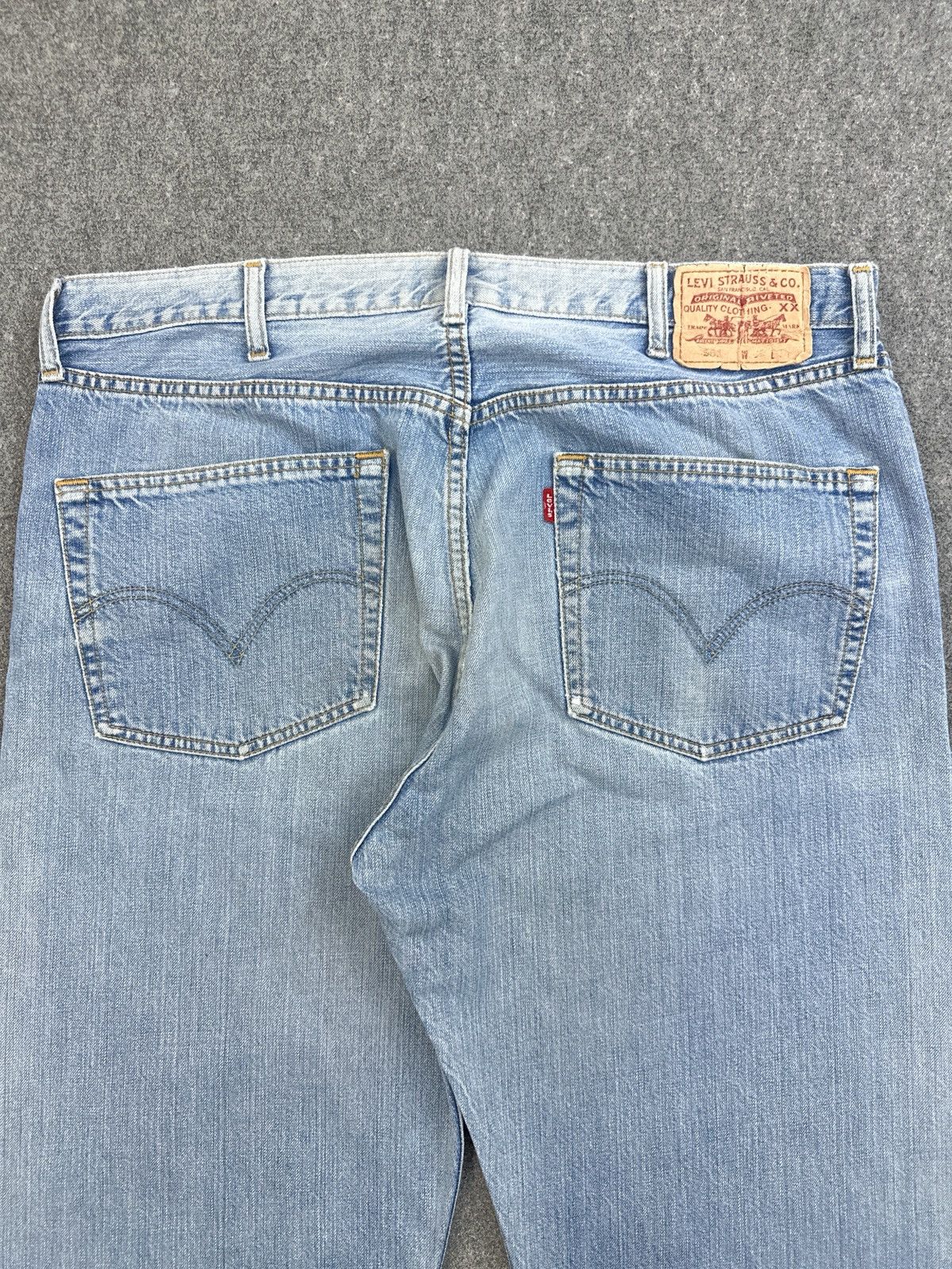 Levi's Vintage Levis 501 Faded Blue Jeans S0003 Size US 37 - 4 Thumbnail