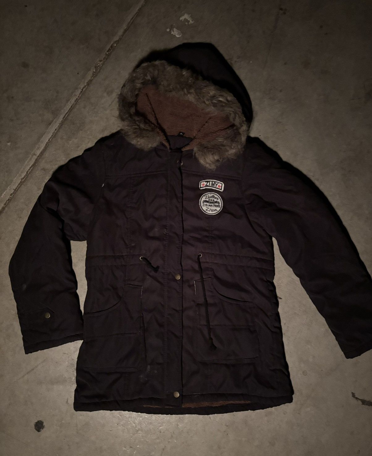 Vintage ☃️ZIMY☃️ BLACK SNOW JACKET🥶🧥 WITH THE FUR🐻 Size US M / EU 48-50 / 2 - 1 Thumbnail