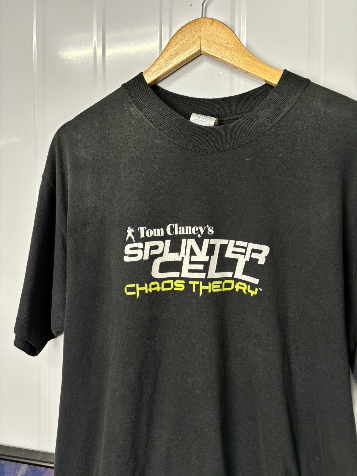 Vintage RARE! Vintage Game Tom Clancy Splinter Cell Size US XL / EU 56 / 4 - 7 Thumbnail