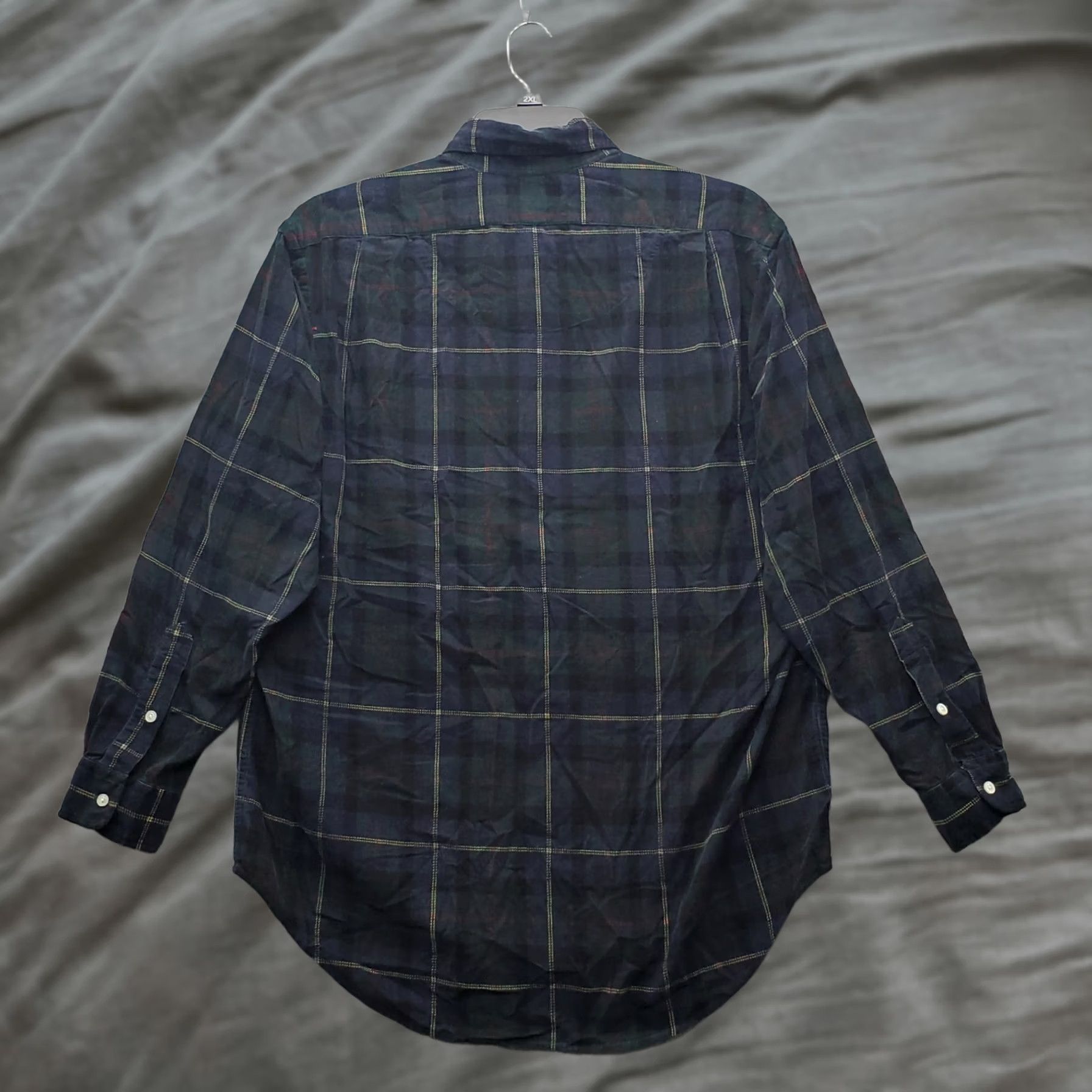 Ralph Lauren Ralph Lauren Golf Shirt Men Size M Multi Plaid Corduroy Long Sleeve Button Up Size US M / EU 48-50 / 2 - 1 Thumbnail