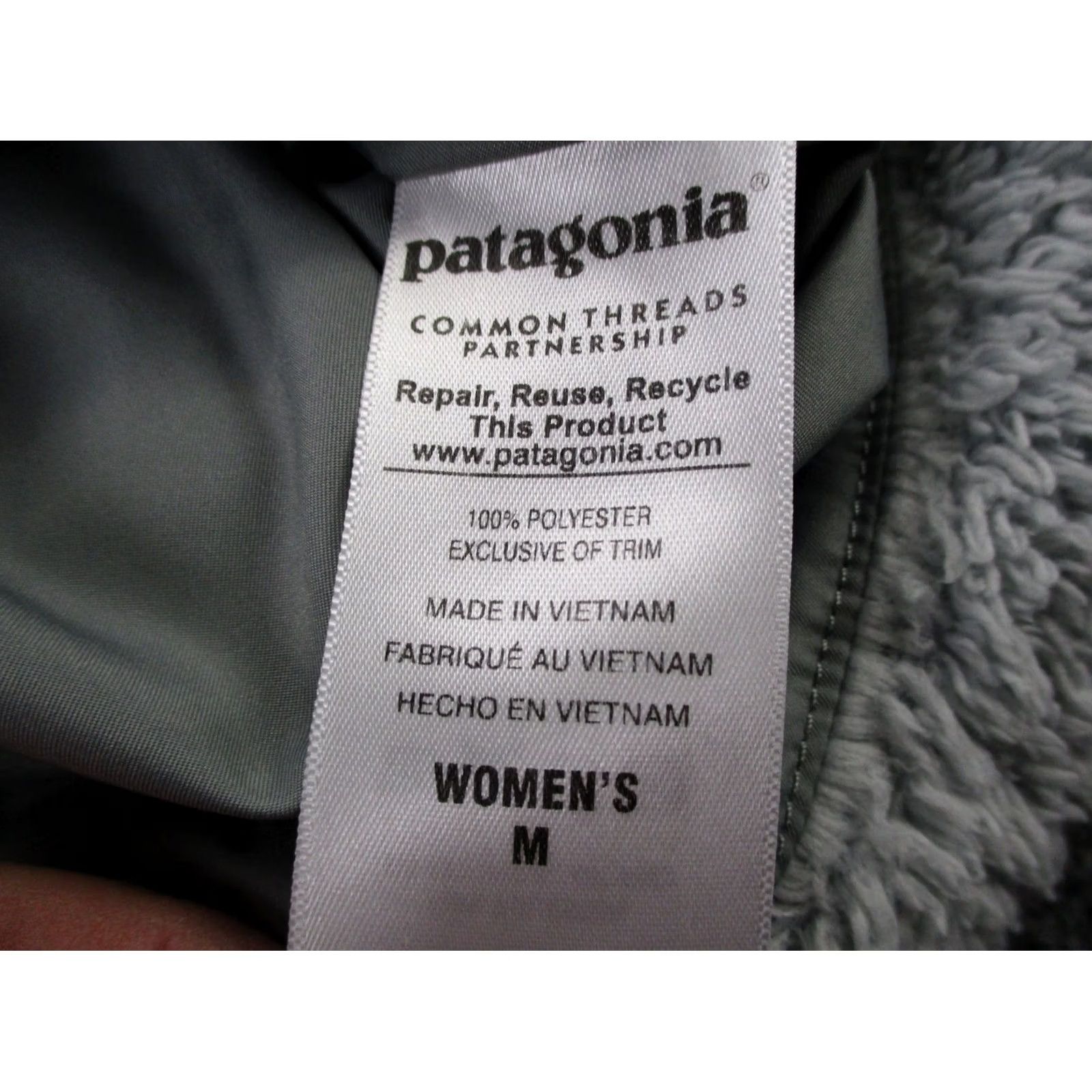 Patagonia Patagonia Vest Womens M Blue Fleece Windbreaker Zip Pockets Logo Outdoor 90s? (If applicable) Size M / US 6-8 / IT 42-44 - 7 Thumbnail