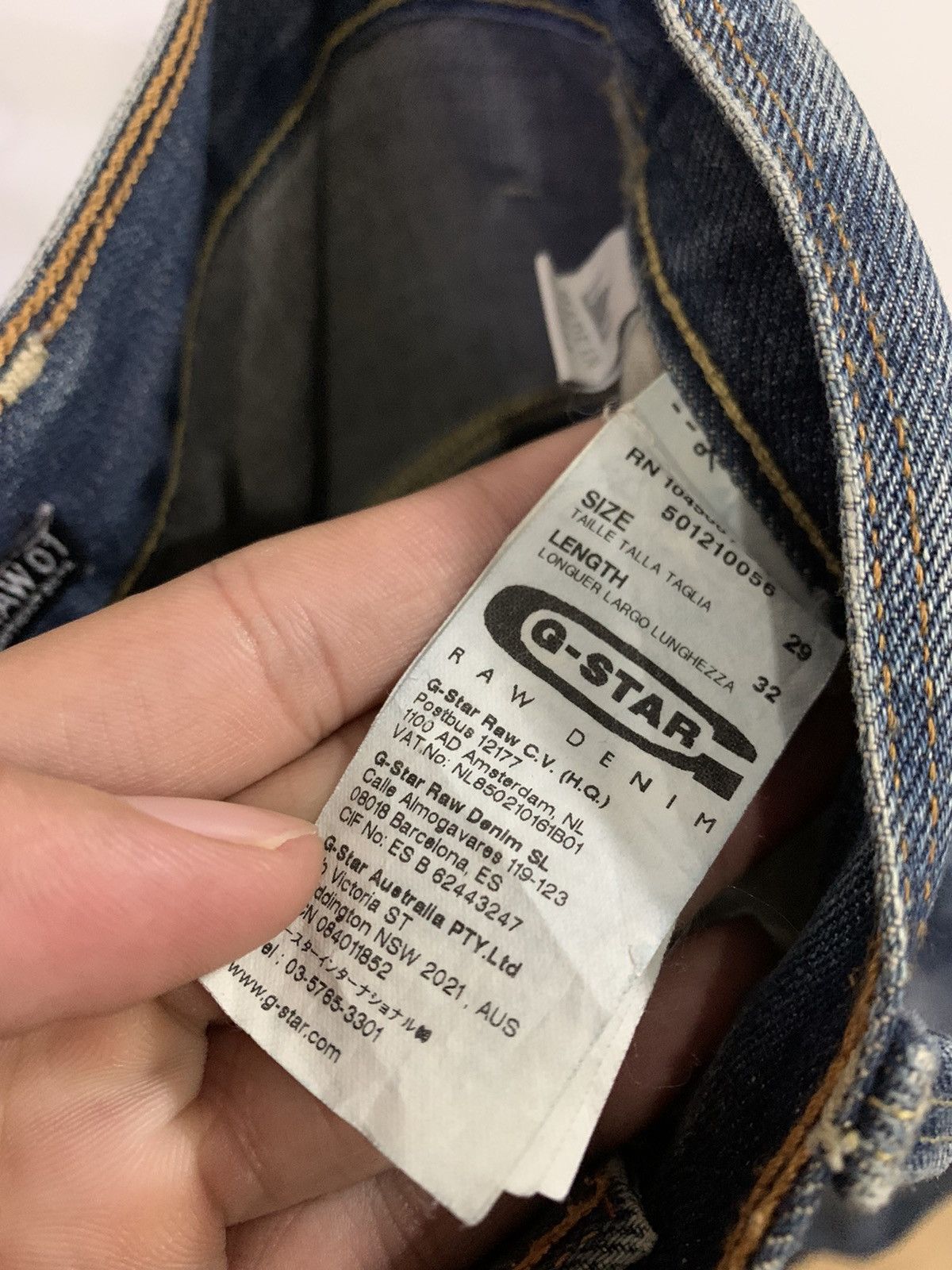 G-Star G-Star RAW Riley 3D Loose Tapered Size US 29 - 9 Thumbnail