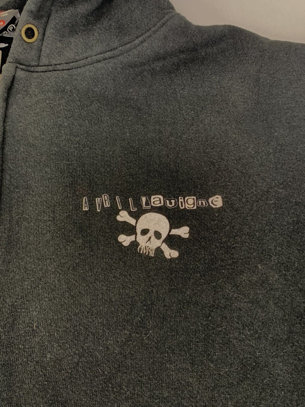 Vintage Hype Avril Lavigne Zip Up Hoodies Big Logo Size US M / EU 48-50 / 2 - 4 Thumbnail