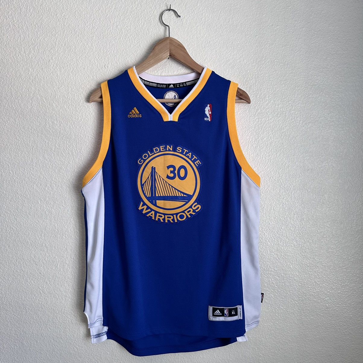Adidas Golden State Warriors Steph Curry Adidas Jersey Youth XL Size US L / EU 52-54 / 3 - 1 Thumbnail