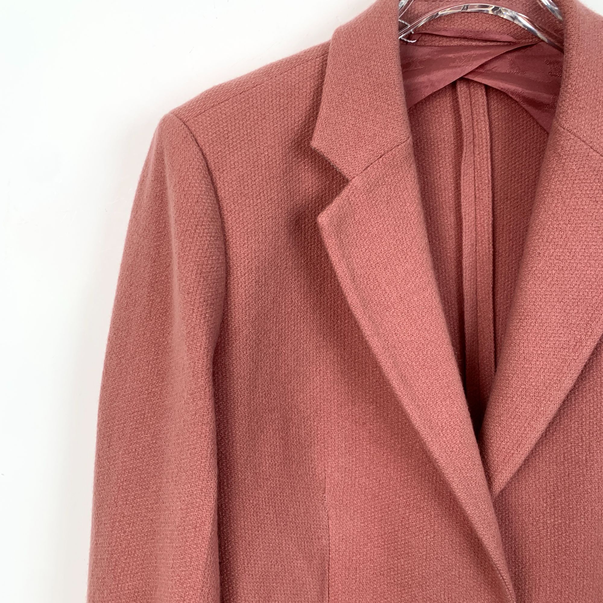 Max Mara Max Mara Womens Wool & Cashmere Blend Blazer Jacket Size M Size L / US 10 / IT 46 - 3 Thumbnail